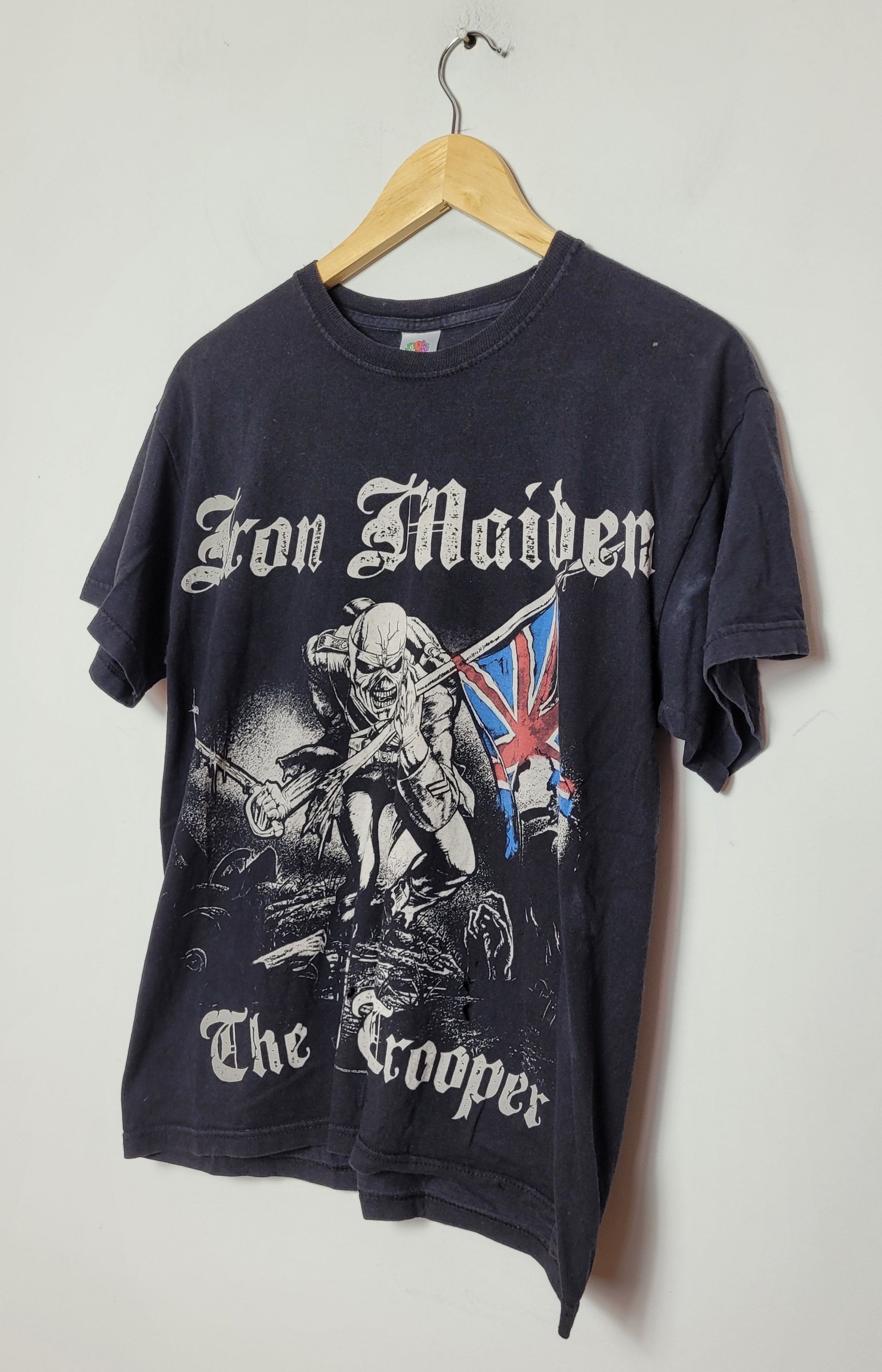 Band Tees × Vintage vintage Iron Maiden distressed t-shirt Size US M / EU 48-50 / 2 - 2 Thumbnail