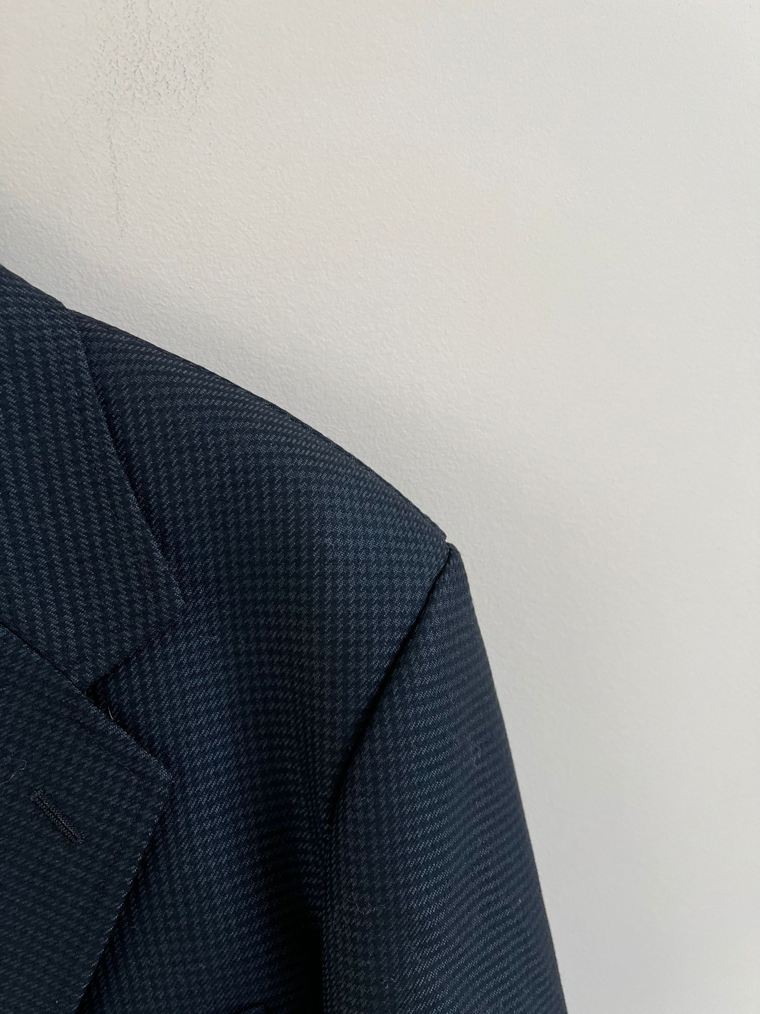 Junya Watanabe Houndstooth Leather Elbow Patch Blazer in Black Size US M / EU 48-50 / 2 - 8 Thumbnail