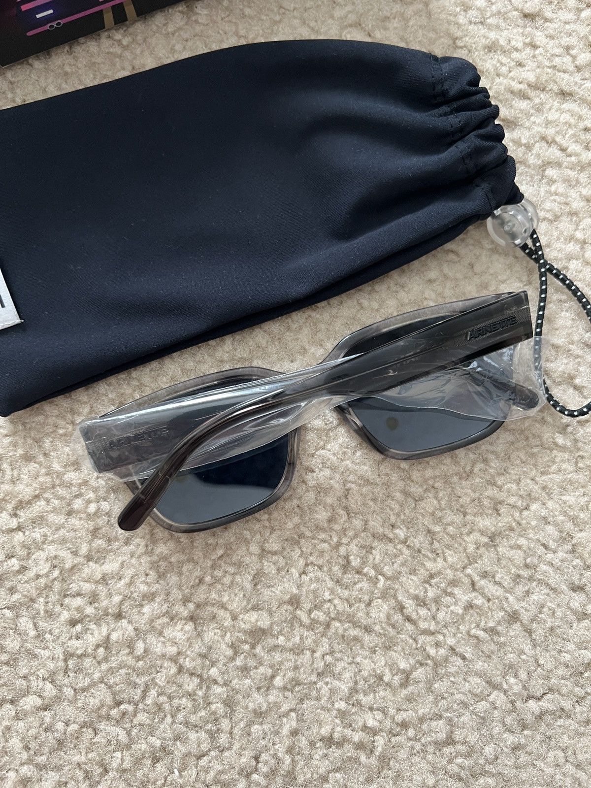 Arnette Zayn collab square frame acetate sunglasses eyewear shades Size ONE SIZE - 10 Thumbnail