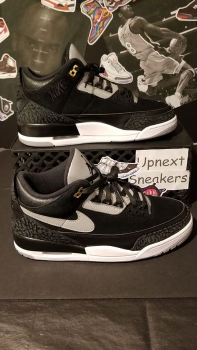 air jordan 3 retro tinker black cement