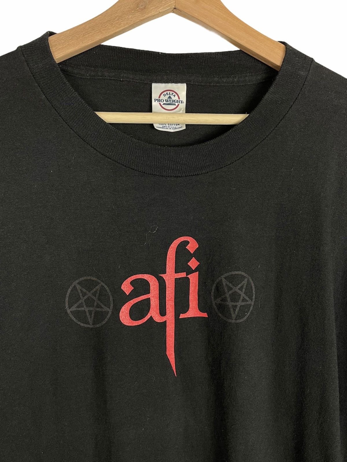 Band Tees AFI A FIRE INSIDE HARDCORE PUNK BAND PENTAGRAM 337 TEE Size US XL / EU 56 / 4 - 3 Thumbnail