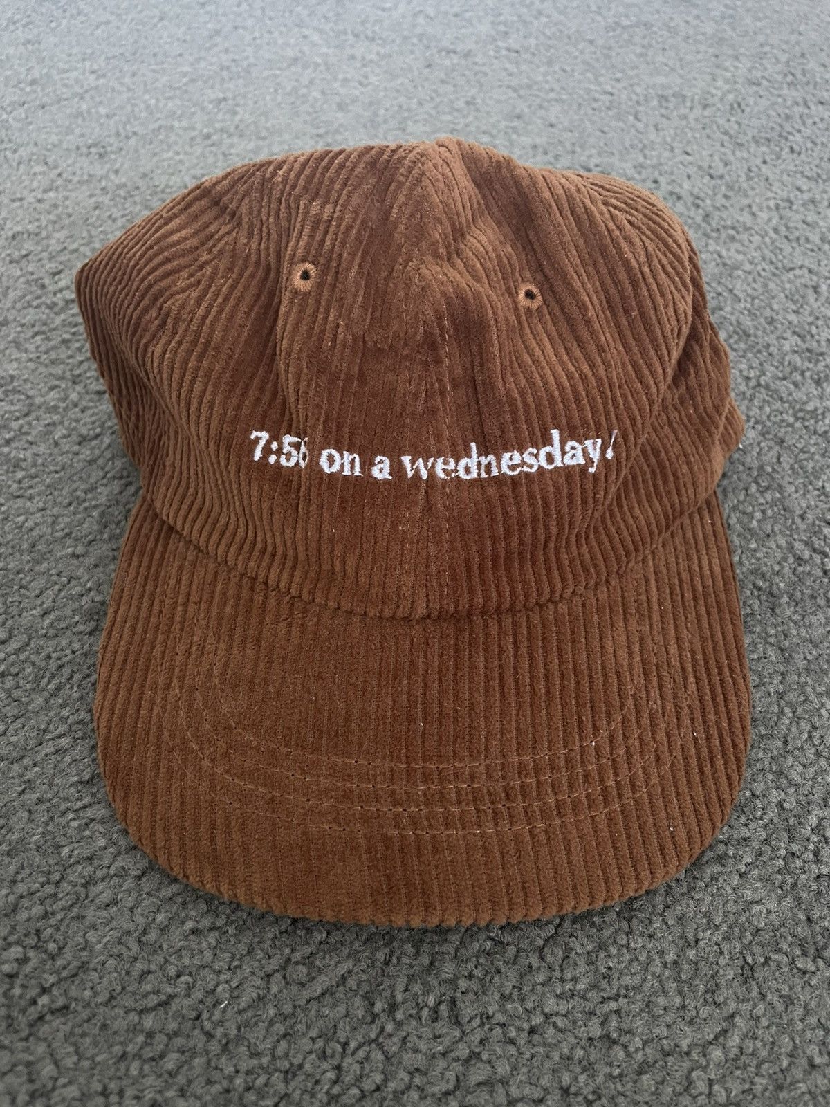 Other Brown Corduroy Cap Size ONE SIZE - 1 Thumbnail