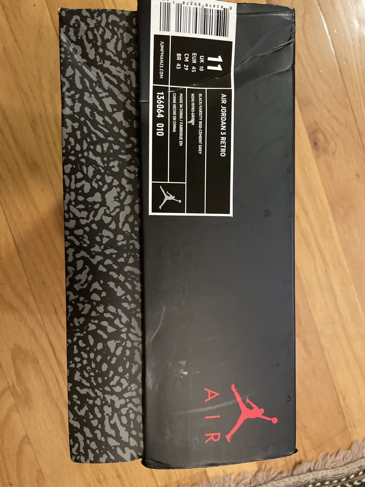 legit check jordan 3 black cement