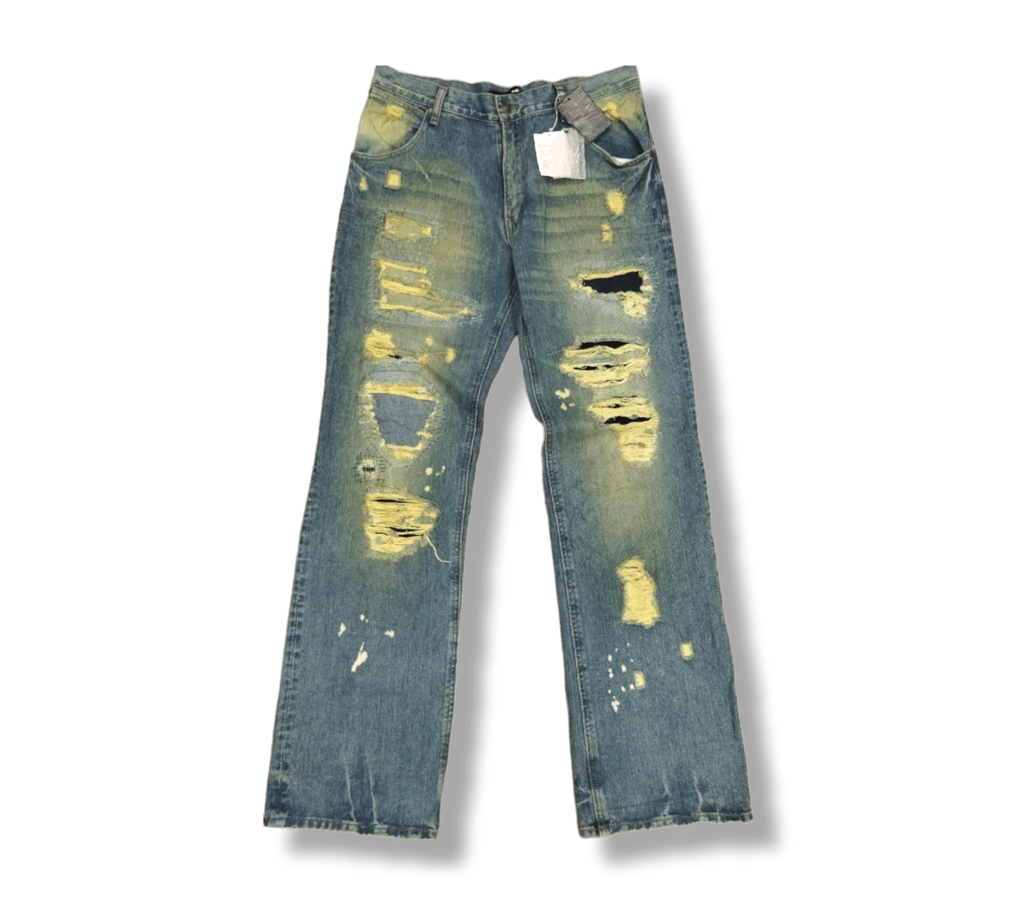Exhibitionist TTU Japan Distressed Style Jeans
