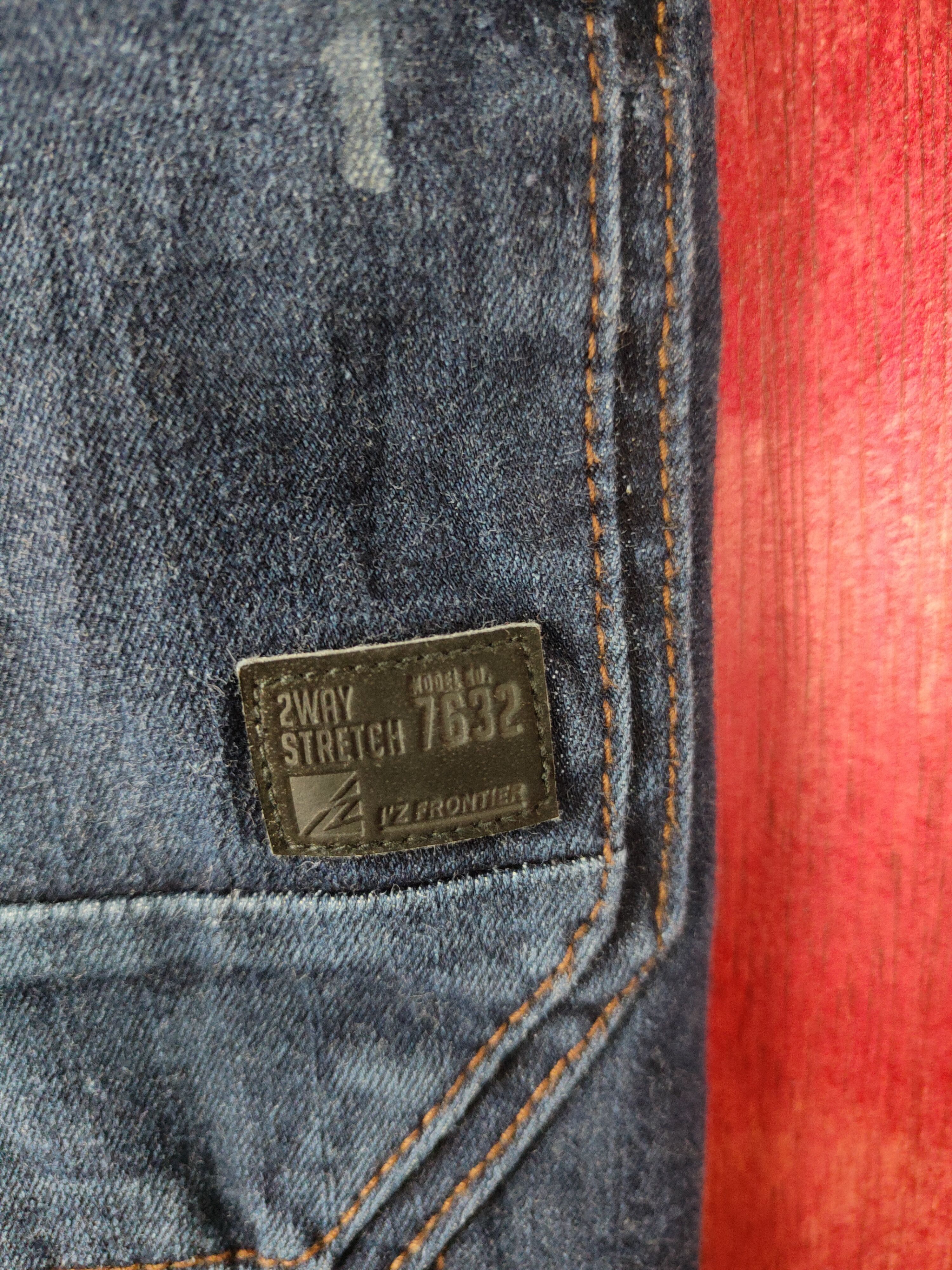 Japanese Brand I'Z Frontier multipocket utility Blue cargo pants #4943 Size US 31 - 6 Thumbnail