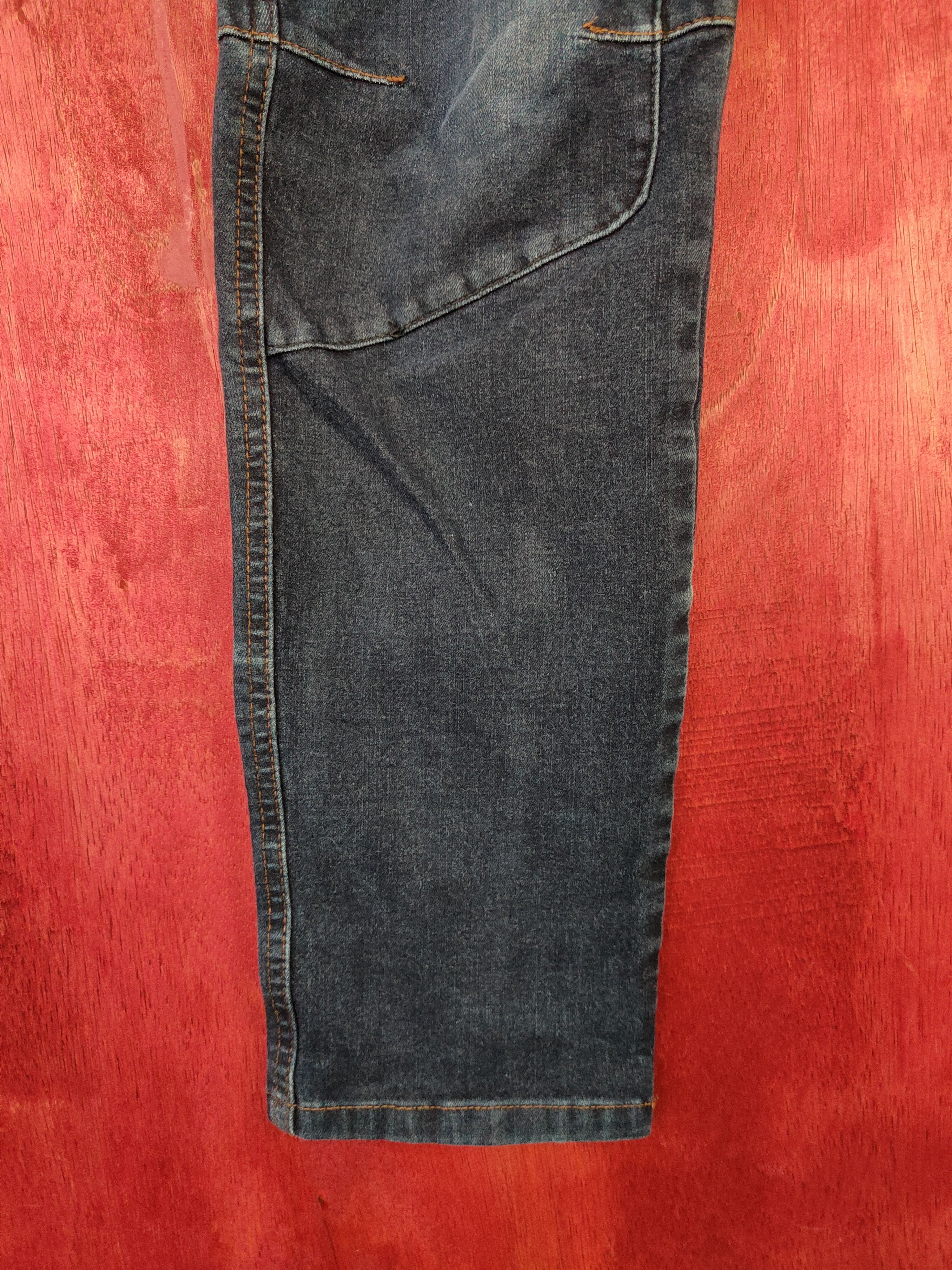 Japanese Brand I'Z Frontier multipocket utility Blue cargo pants #4943 Size US 31 - 5 Thumbnail
