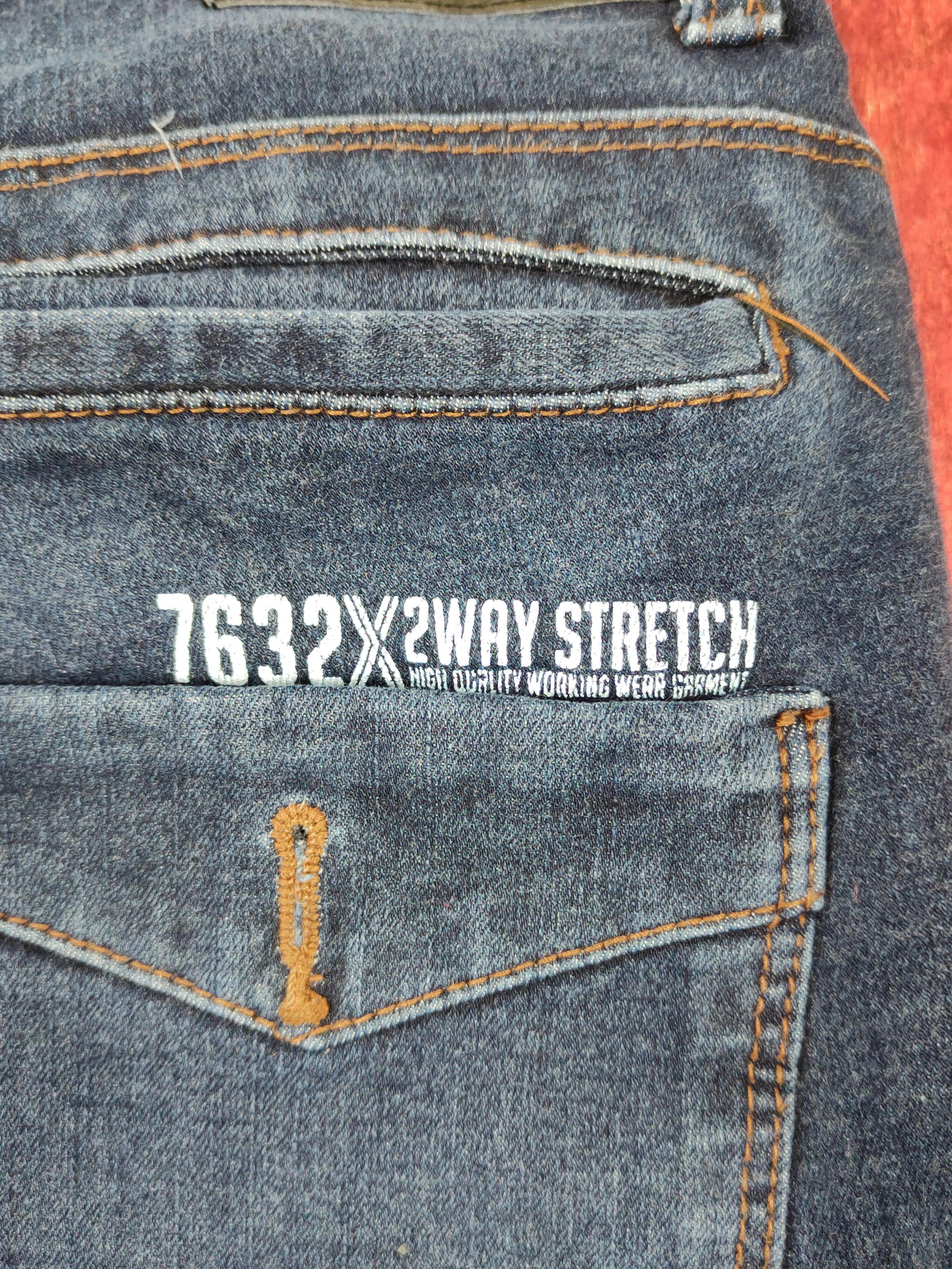 Japanese Brand I'Z Frontier multipocket utility Blue cargo pants #4943 Size US 31 - 13 Thumbnail