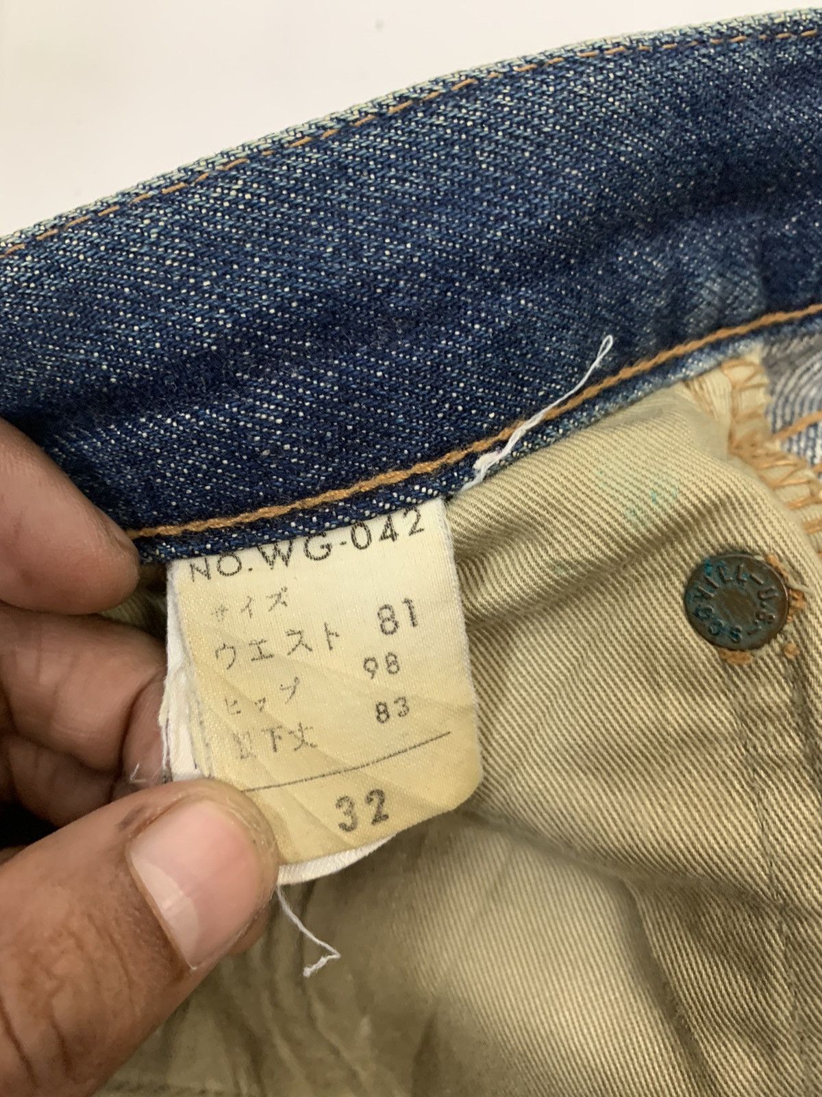 Japanese Brand Scovill Selvedge Jeans Size US 32 / EU 48 - 8 Thumbnail