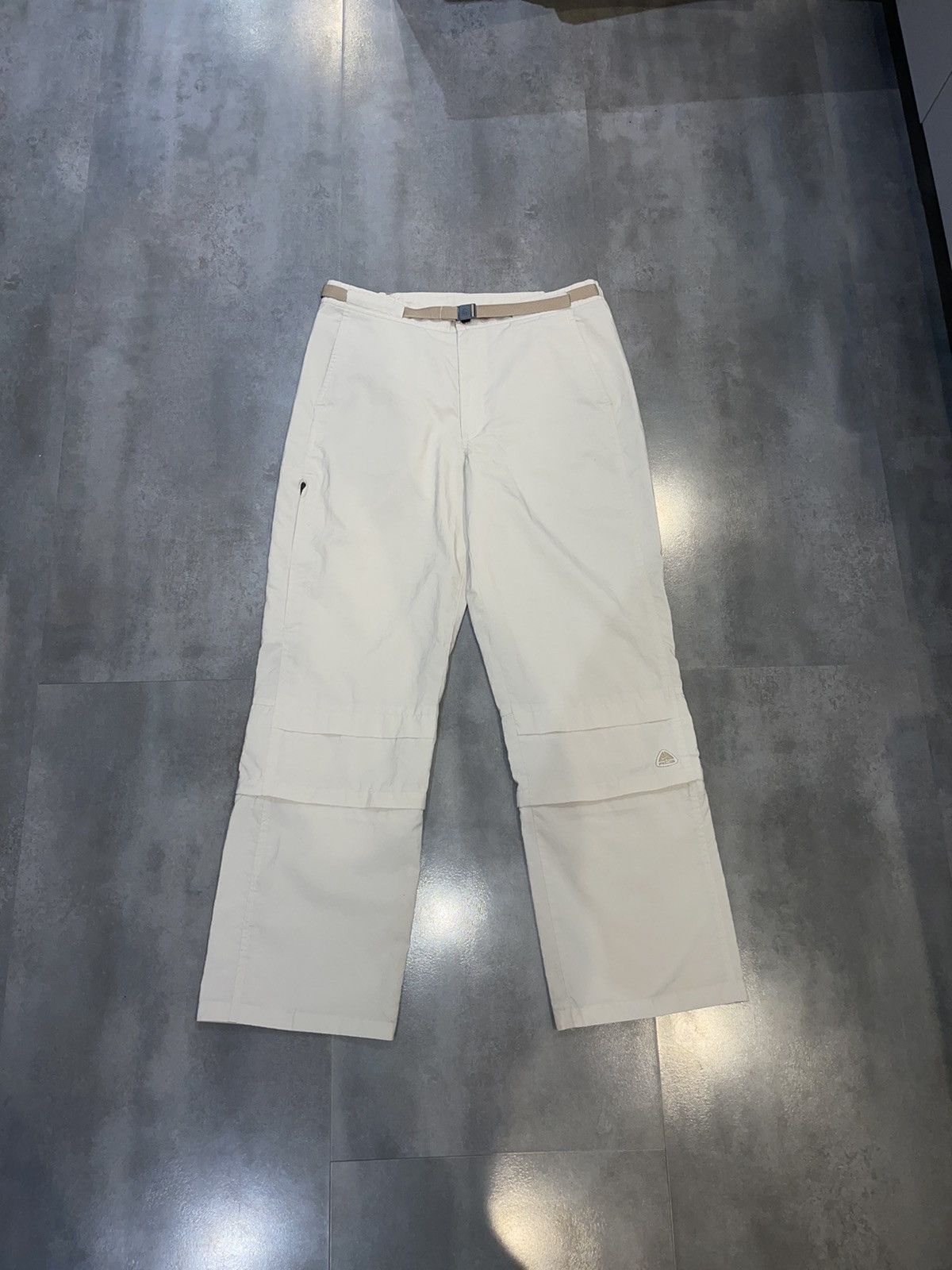 Nike ACG Nike ACG Technical Transformer Cream White Casual Pants Size US 32 / EU 48 - 6 Thumbnail