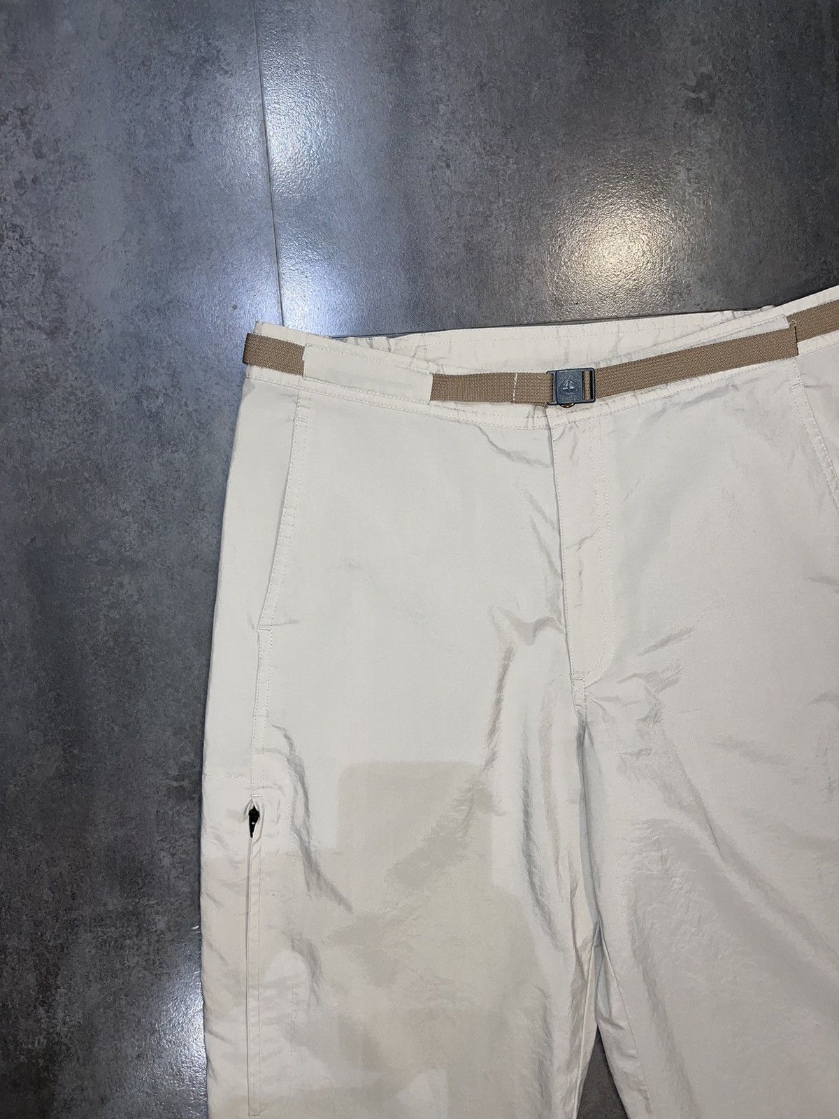 Nike ACG Nike ACG Technical Transformer Cream White Casual Pants Size US 32 / EU 48 - 7 Thumbnail