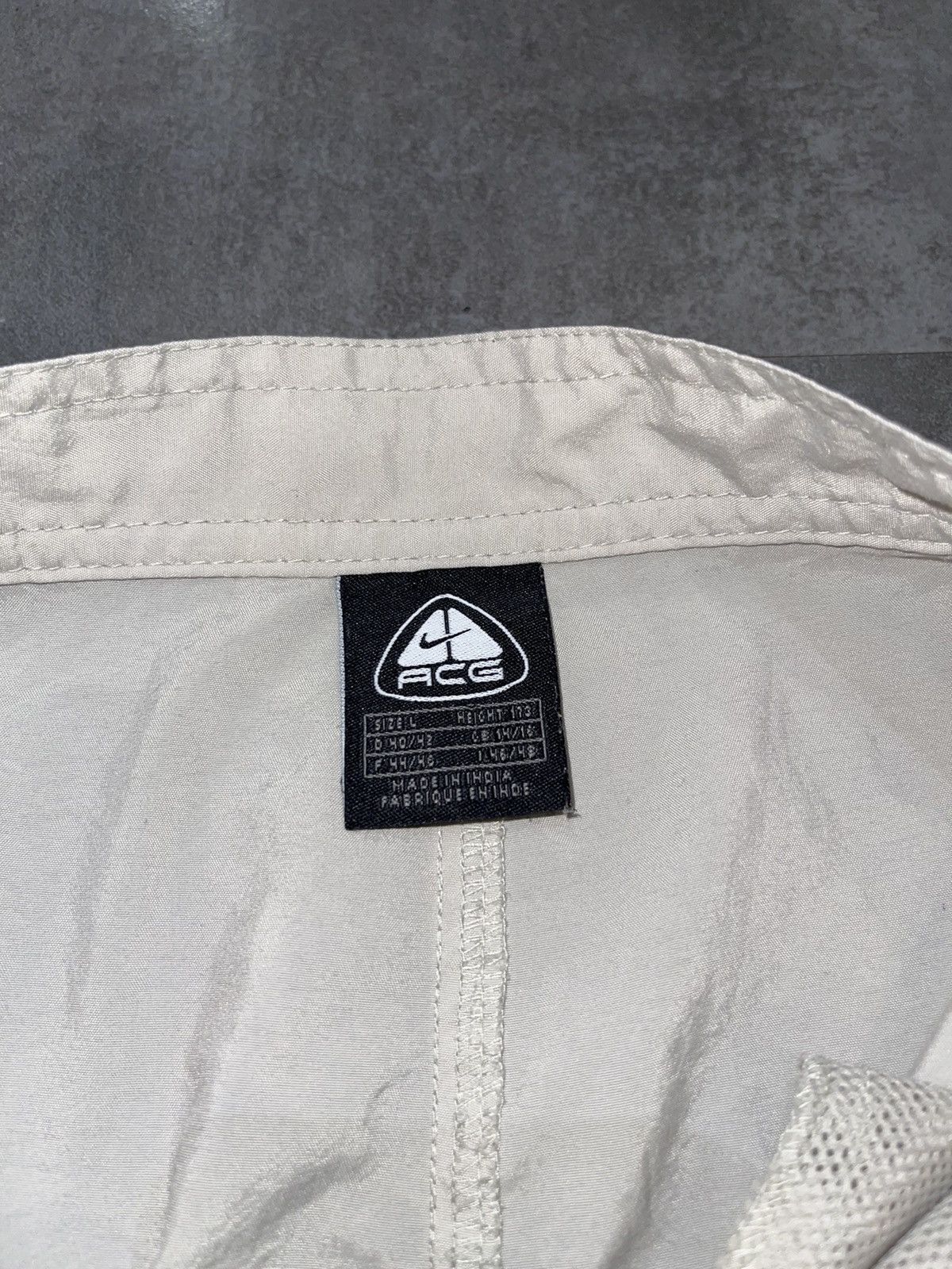 Nike ACG Nike ACG Technical Transformer Cream White Casual Pants Size US 32 / EU 48 - 13 Thumbnail