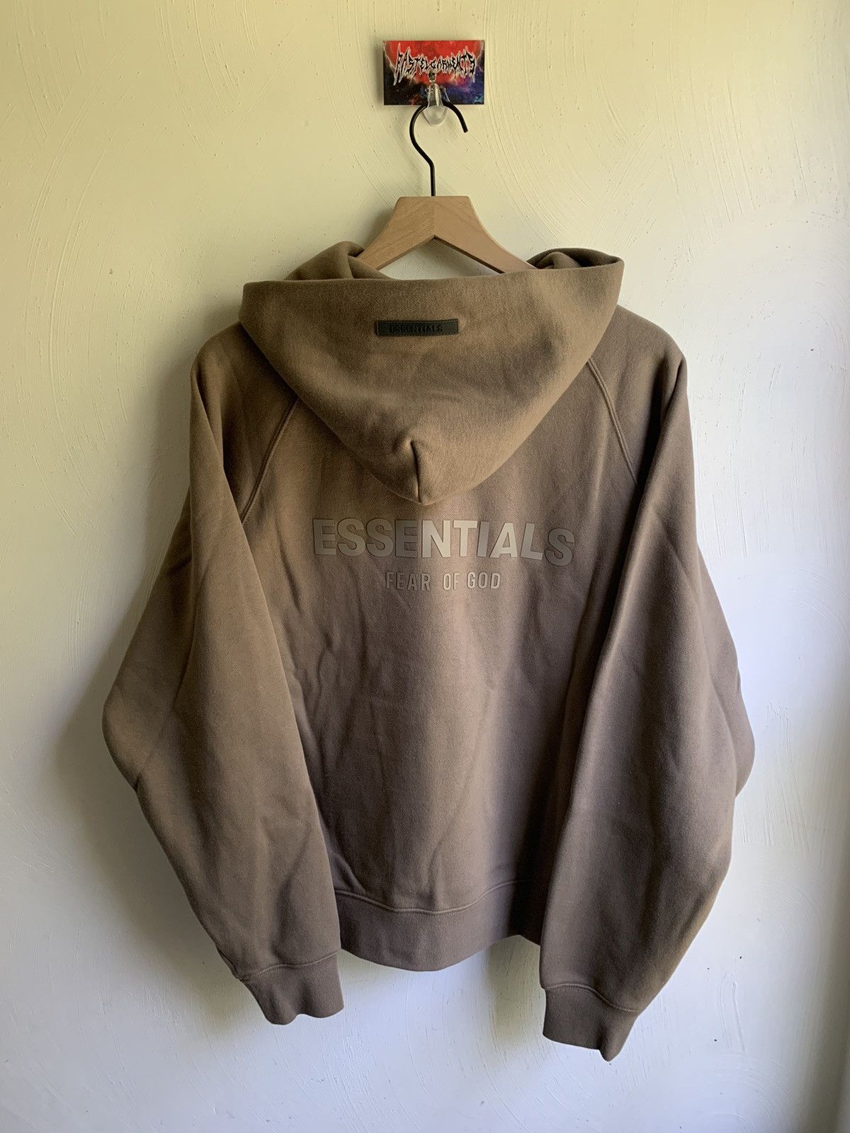 image of Essentials Fw21 Hoodie Harvest in Brown, Men's (Size Large)
