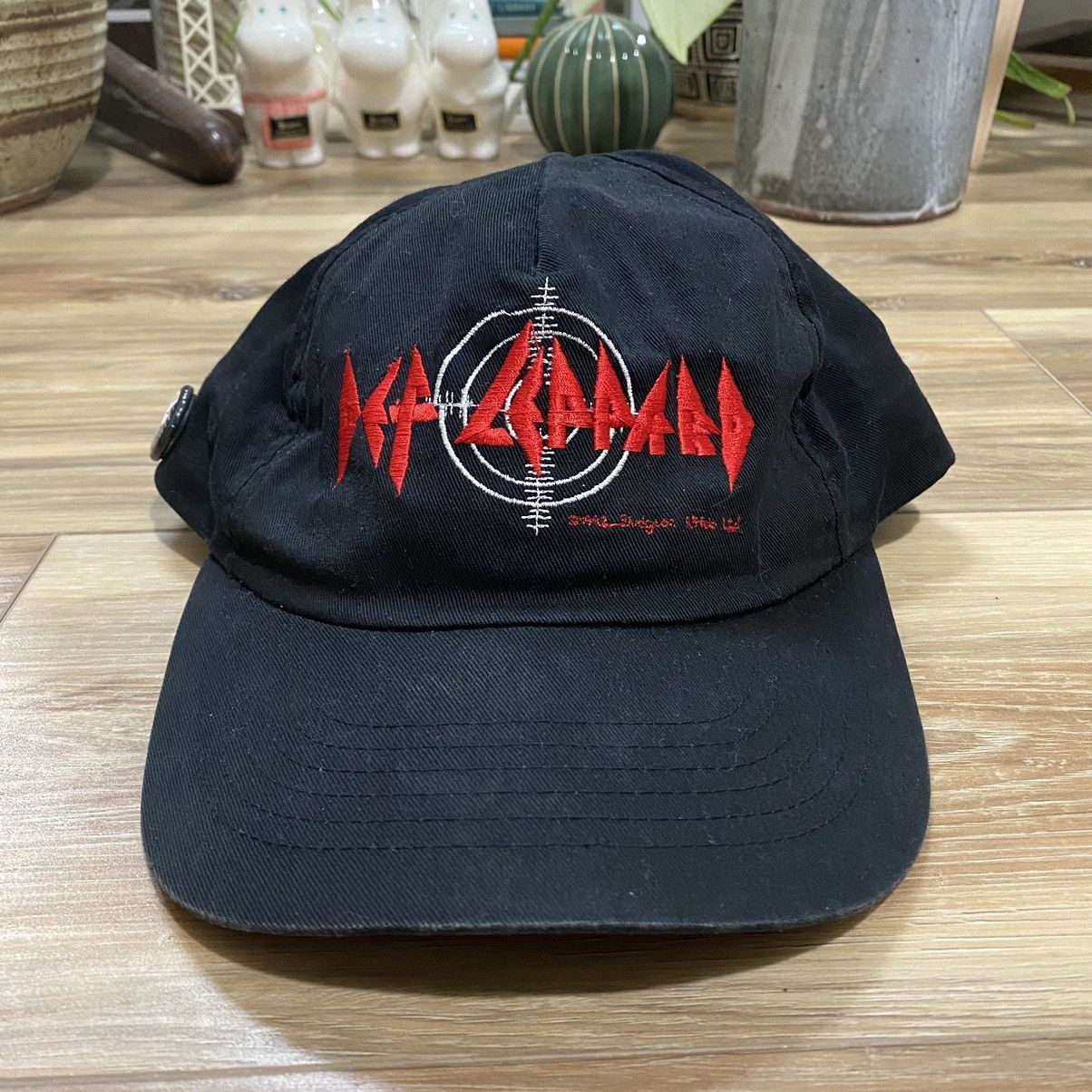 Vintage cheapest Def Leppard Tour Painters Cap circa the 80's