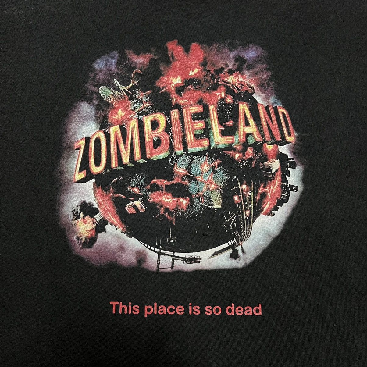 Vintage Zombieland 2009 Movie Poster Tshirt Size US XL / EU 56 / 4 - 3 Thumbnail