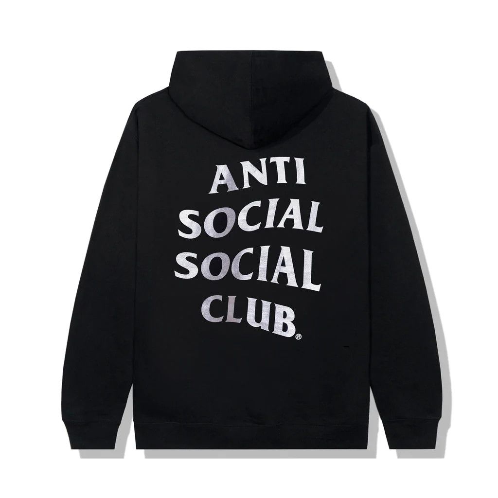 Anti Social Social Club Y/N Black Hoodie ASSC DS New