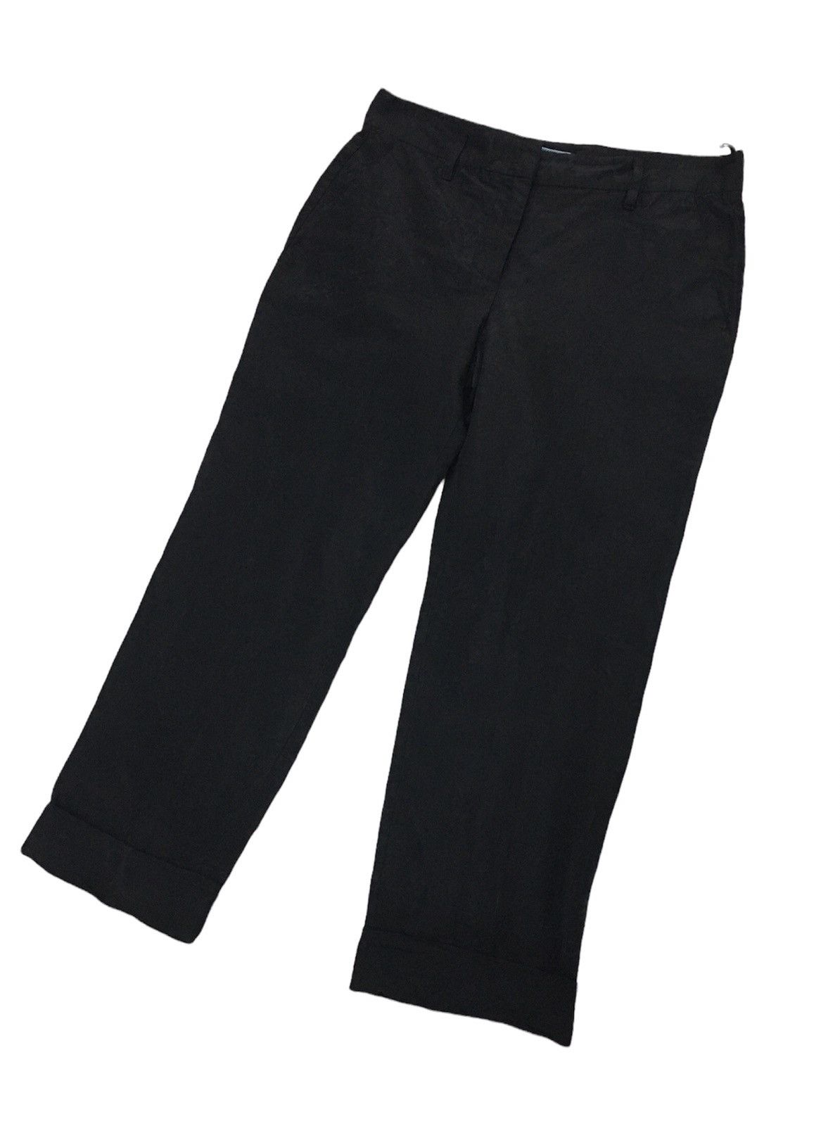 Prada Women Silk Capri Pants Size 28" / US 6 / IT 42 - 2 Thumbnail