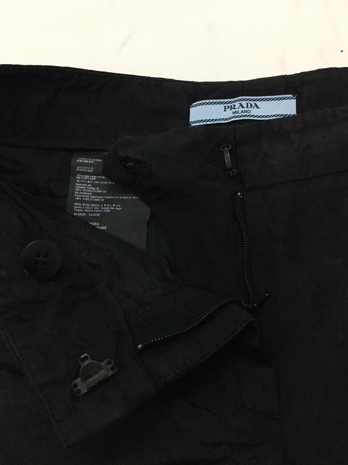 Prada Women Silk Capri Pants Size 28" / US 6 / IT 42 - 10 Thumbnail