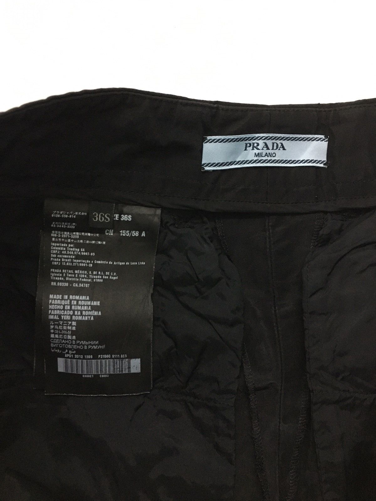 Prada Women Silk Capri Pants Size 28" / US 6 / IT 42 - 8 Thumbnail