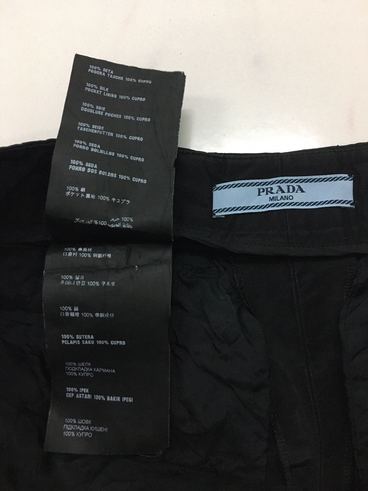 Prada Women Silk Capri Pants Size 28" / US 6 / IT 42 - 9 Thumbnail