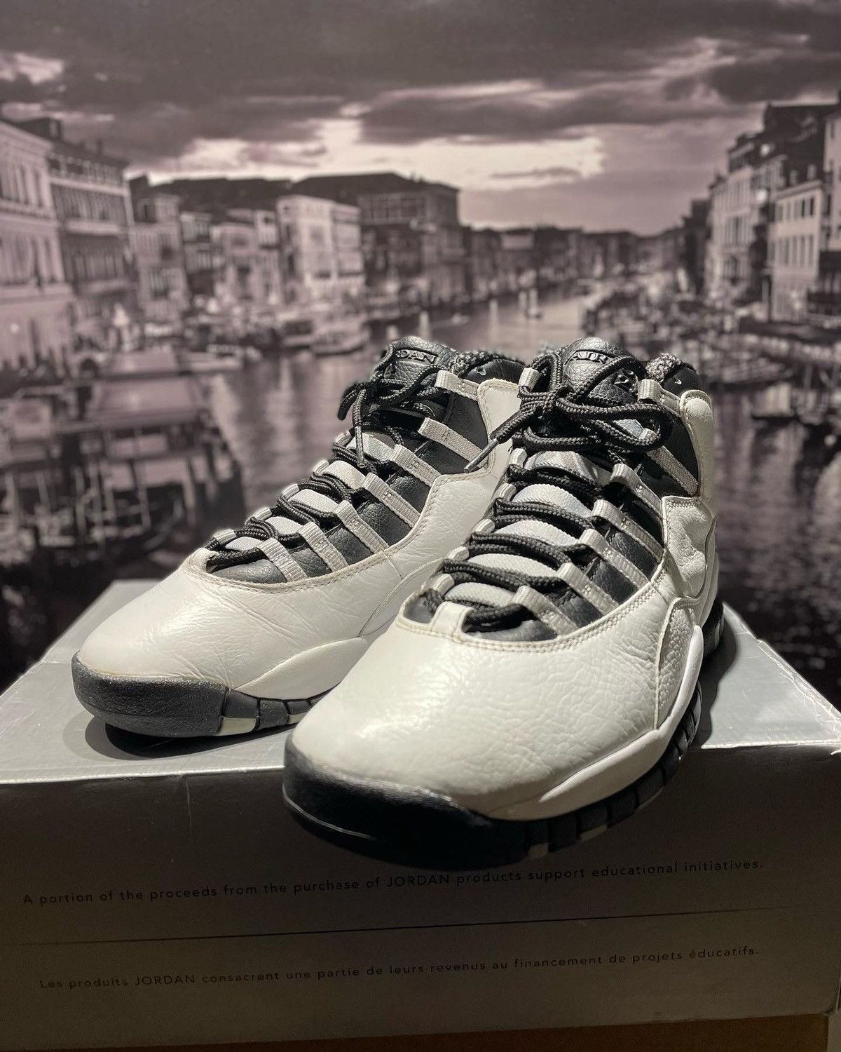 Jordan Brand 📸Air Jordan 10 Retro ‘Steel’ 2005📸 Size US 10.5 / EU 43-44 - 5 Thumbnail