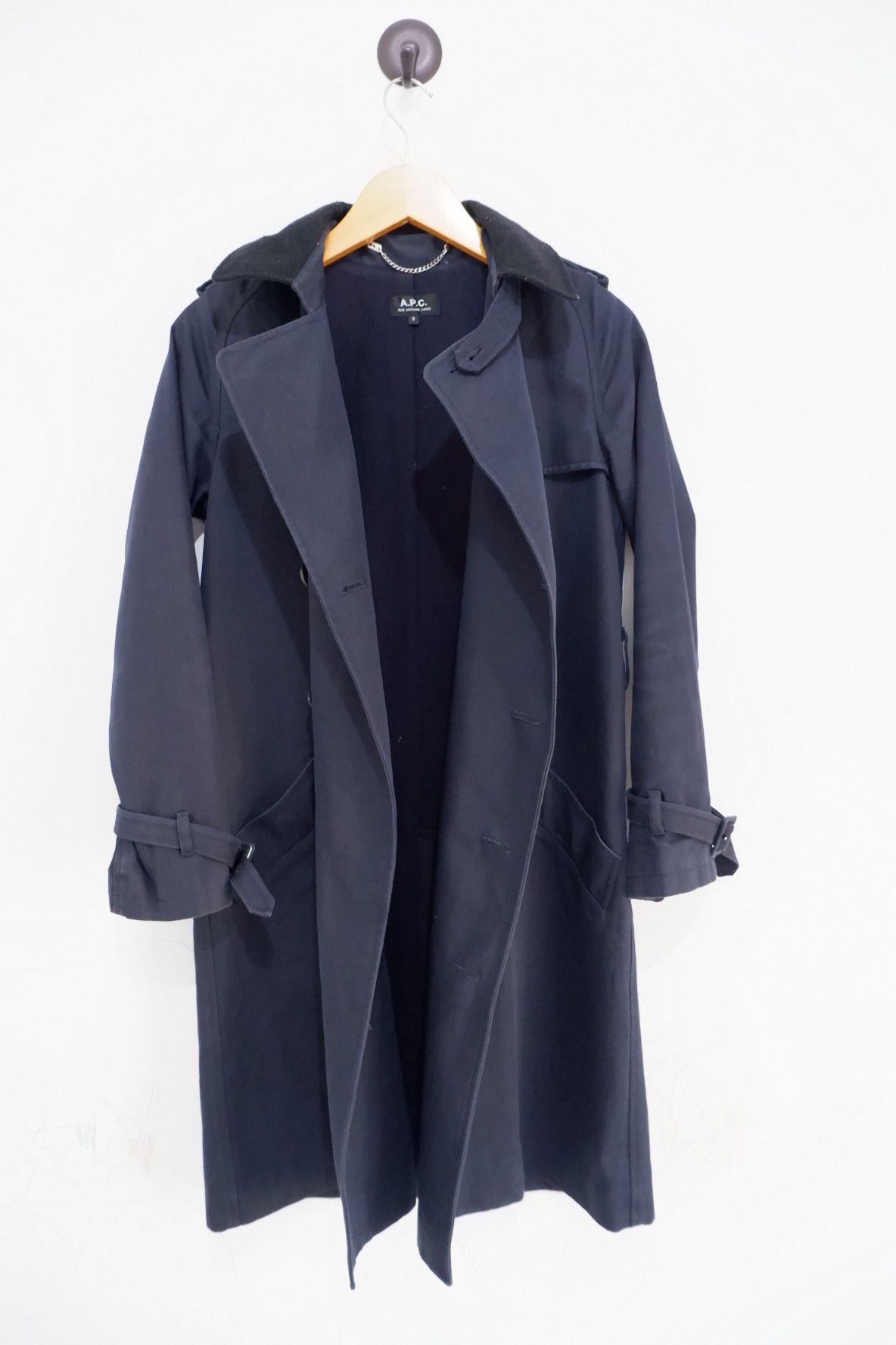 A.P.C. Vintage A.P.C. Double Breast Coat Jacket Size US S / EU 44-46 / 1 - 5 Thumbnail