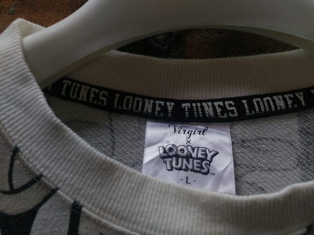 Virgil Abloh Virgirl x Looney Tunes Full Print Sweatshirts Size US L / EU 52-54 / 3 - 4 Thumbnail