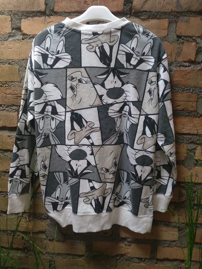 Virgil Abloh Virgirl x Looney Tunes Full Print Sweatshirts Size US L / EU 52-54 / 3 - 2 Thumbnail