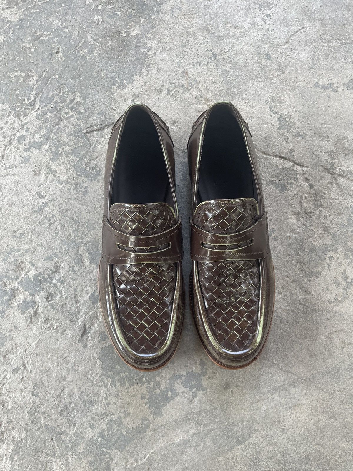 Bottega Veneta Bottega Veneta Distressed Loafer Size US 11 / EU 44 - 2 Thumbnail