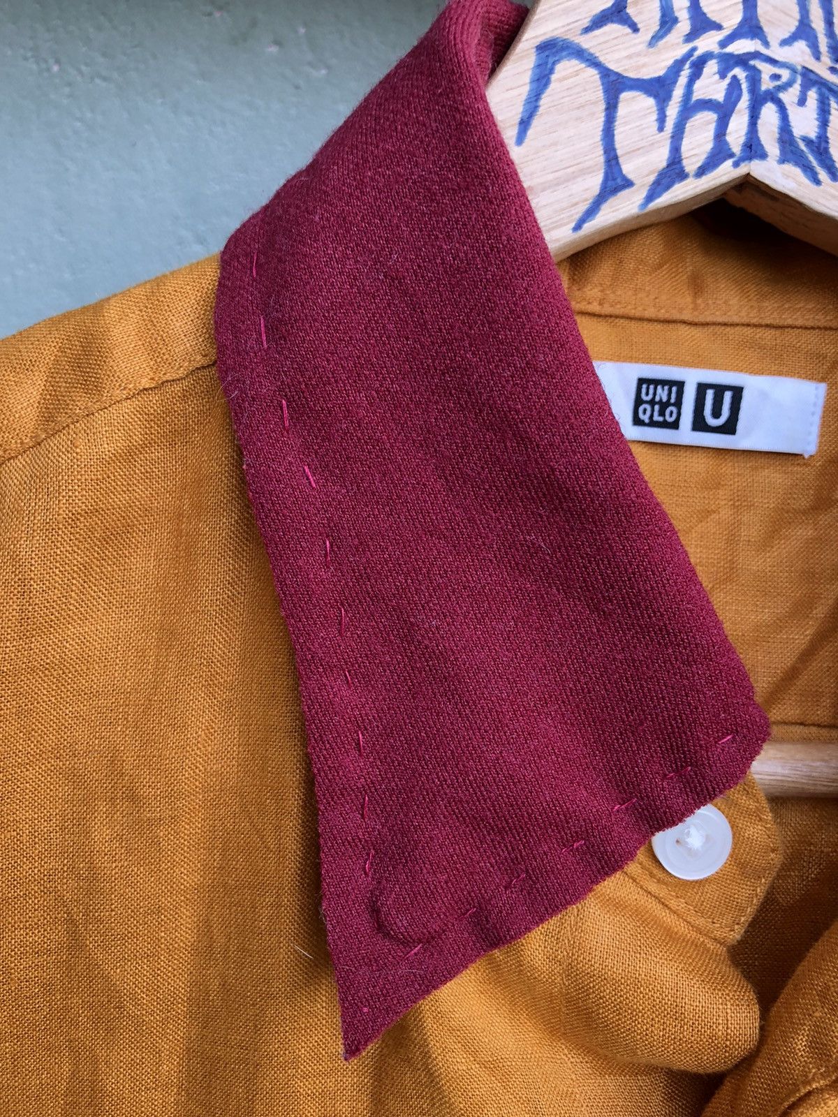 Christophe Lemaire × Uniqlo ⚡️STEALS⚡️Uniqlo U Lemaire Patchwork Style Button Up Shirts Size US S / EU 44-46 / 1 - 6 Thumbnail