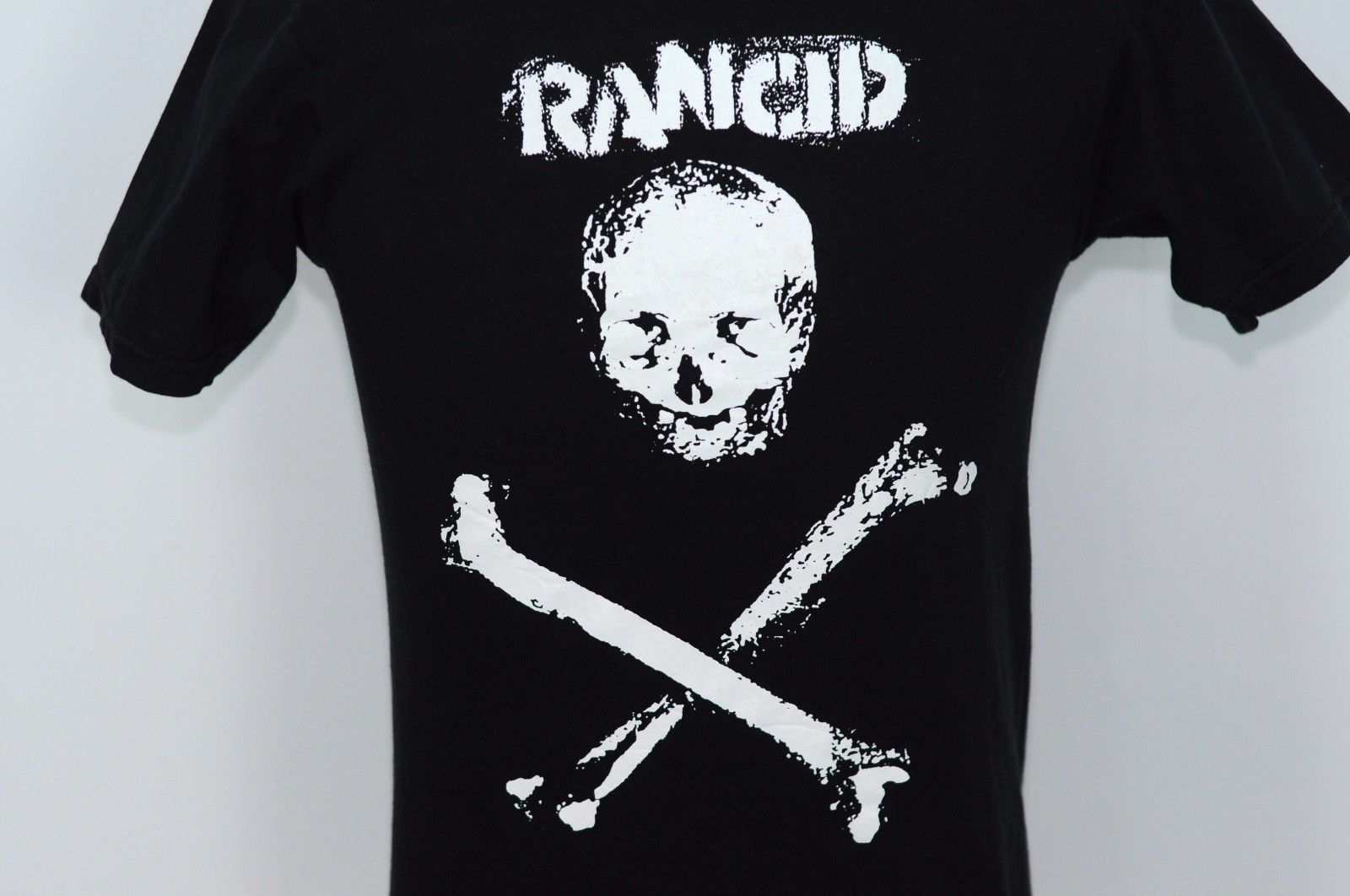 Vintage Vintage 1990s Rancid Punk Rock X Bounty Hunter t shirt Punk Size US S / EU 44-46 / 1 - 2 Thumbnail