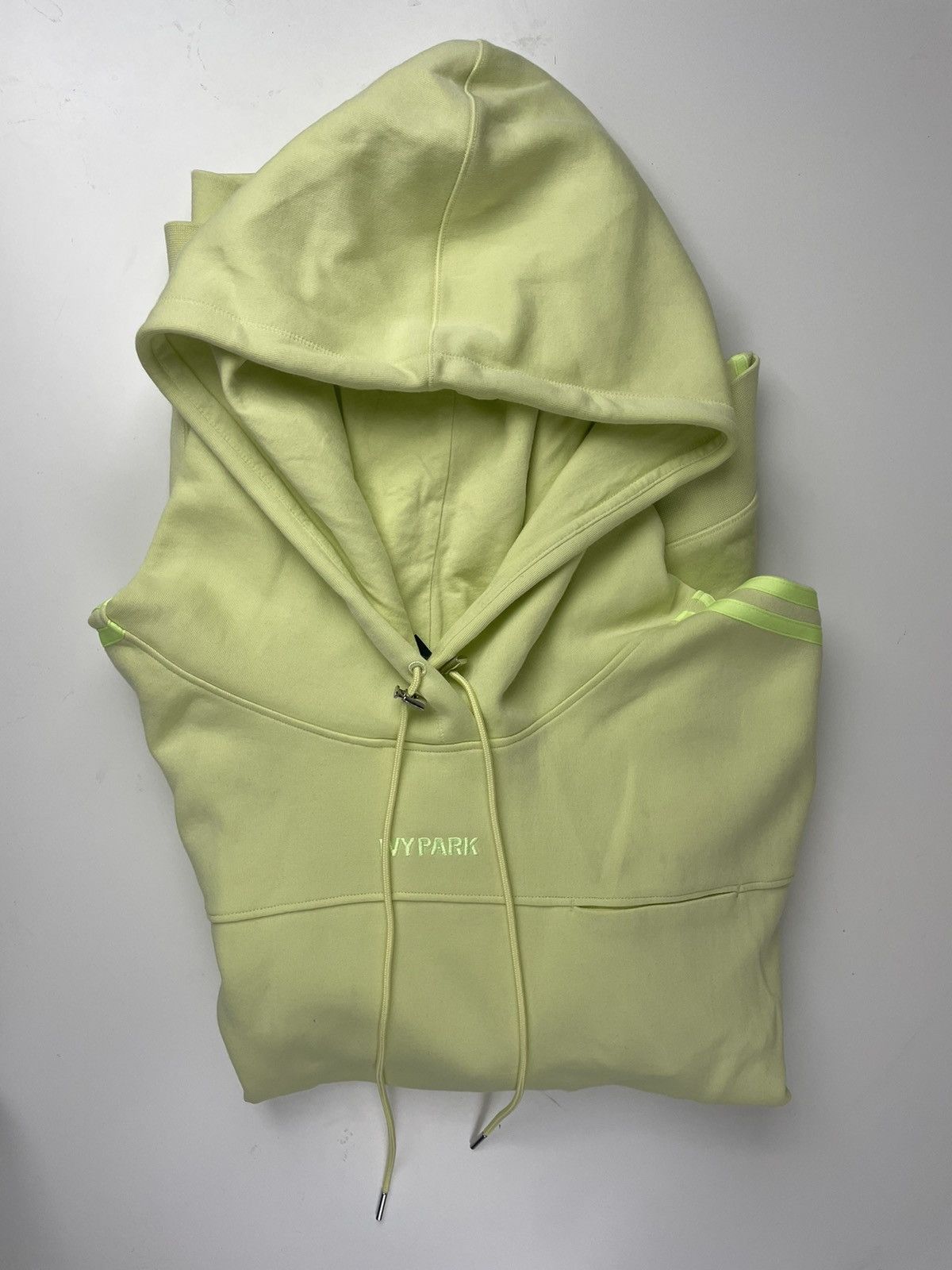 Adidas Ivy Park Long Sleeve Hoodie Yellow Tint 3XL