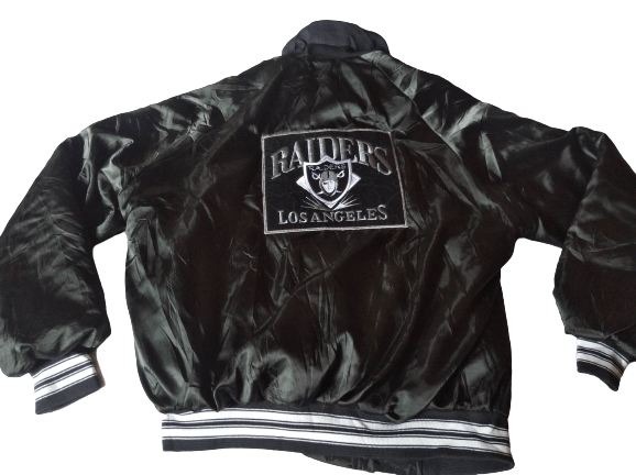 Vintage raiders Los Angeles NFL bombers jacket