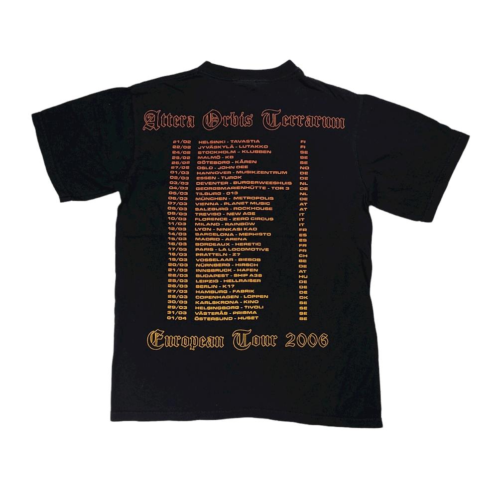 Band Tees × Vintage Vintage Dark Funeral Metal Band 2006 Europe Tour T-shirt Size US S / EU 44-46 / 1 - 2 Thumbnail