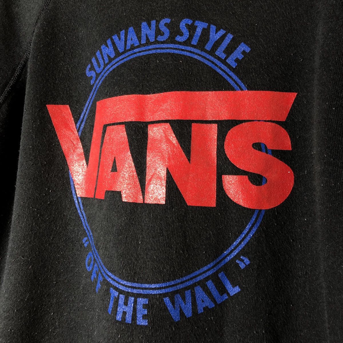Vans Vintage 90s Vans Spellout Logo Skate Sweatshirt Size US M / EU 48-50 / 2 - 4 Thumbnail