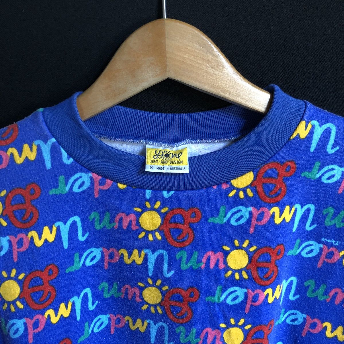 Man Made In Australia × Vintage Vintage Ken Done Down Under Pop Art Overprint Sweatshirt Size US S / EU 44-46 / 1 - 3 Thumbnail