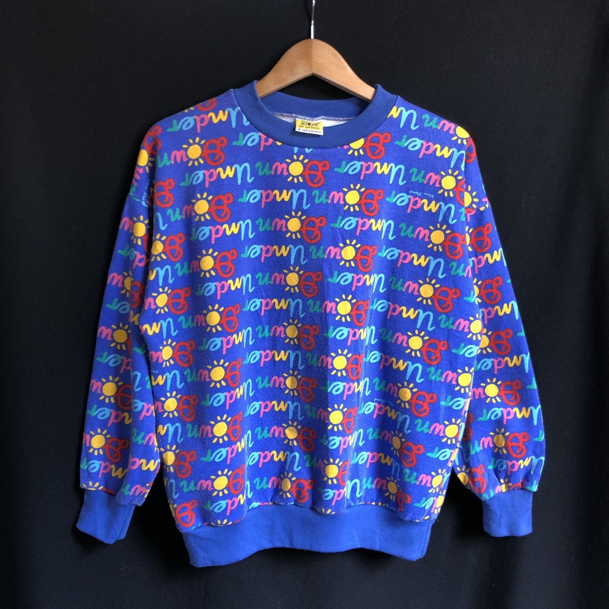 Man Made In Australia × Vintage Vintage Ken Done Down Under Pop Art Overprint Sweatshirt Size US S / EU 44-46 / 1 - 1 Thumbnail