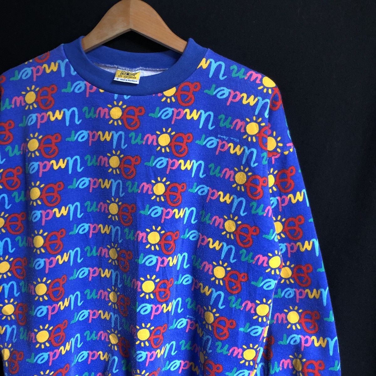 Man Made In Australia × Vintage Vintage Ken Done Down Under Pop Art Overprint Sweatshirt Size US S / EU 44-46 / 1 - 2 Thumbnail