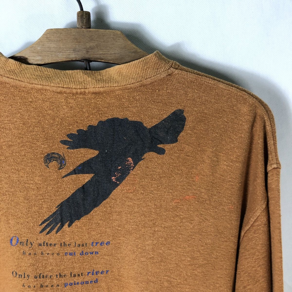Manastash × Vintage Rare! Vintage Manatash Painter Art Hemp Pullover Sweatshirt Size US S / EU 44-46 / 1 - 7 Thumbnail
