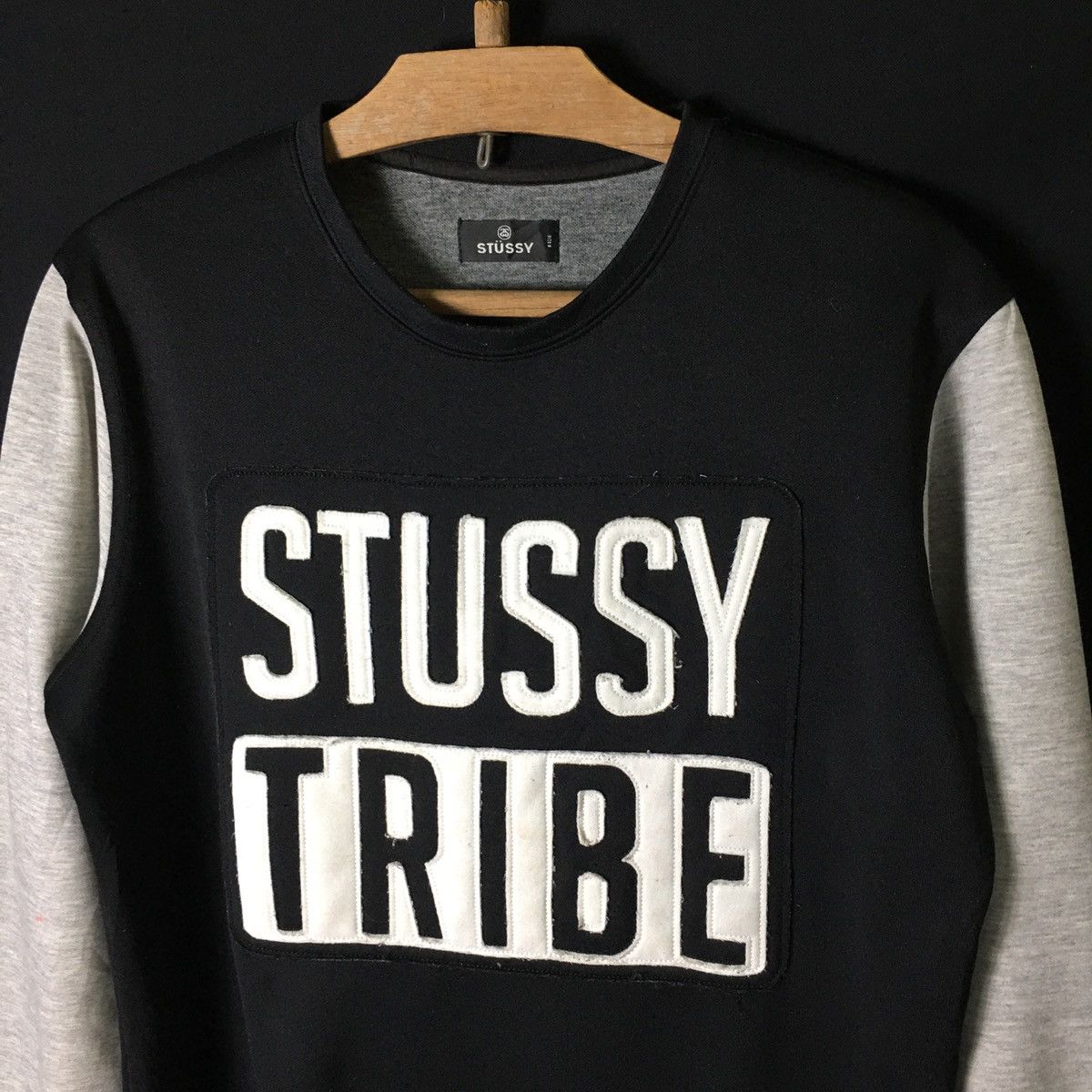 Stussy Stussy Tribe Patch Script Logo Sweatshirt Size US S / EU 44-46 / 1 - 2 Thumbnail