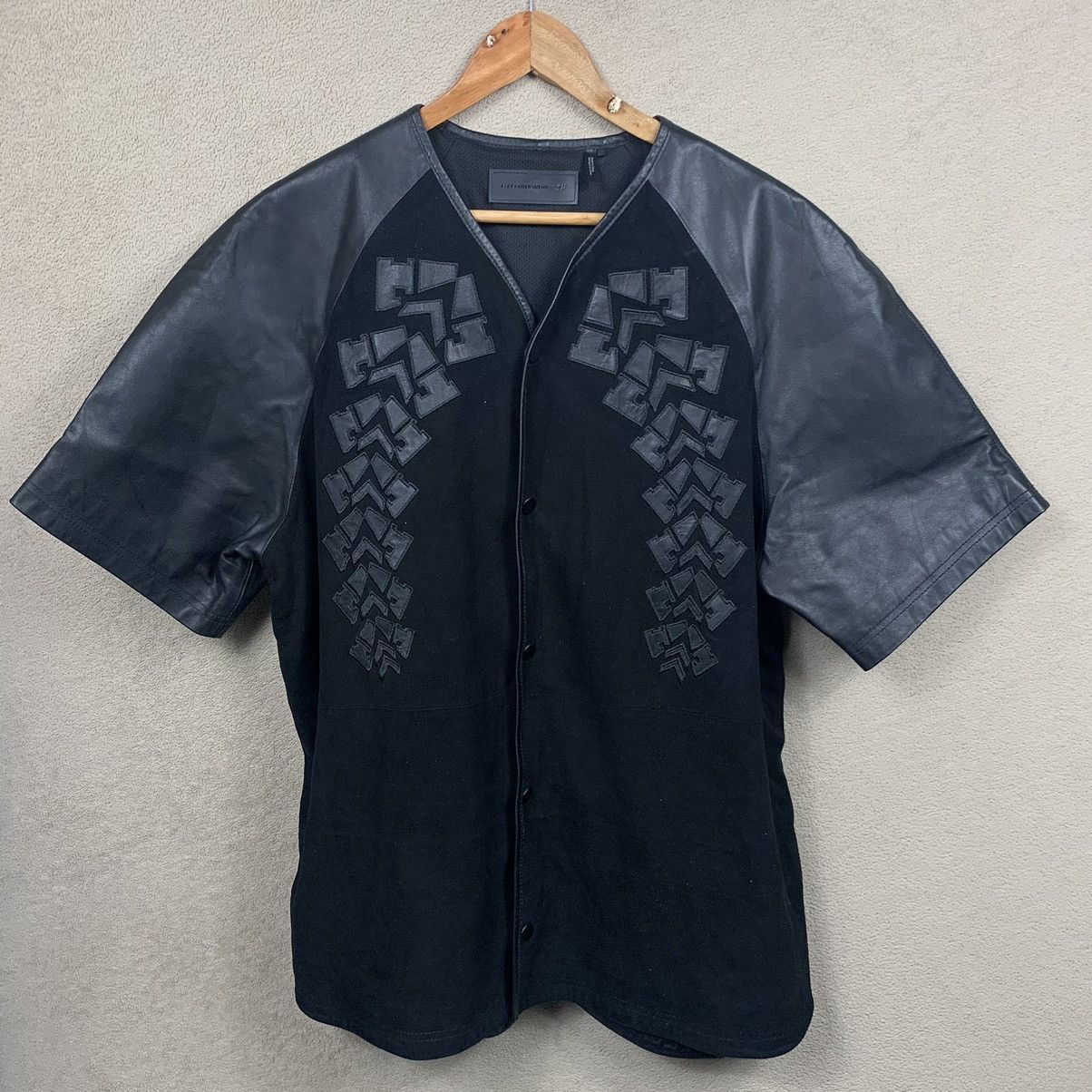 Alexander Wang Alexander Wang Leather Velour Vest Black Size US L / EU 52-54 / 3 - 1 Thumbnail