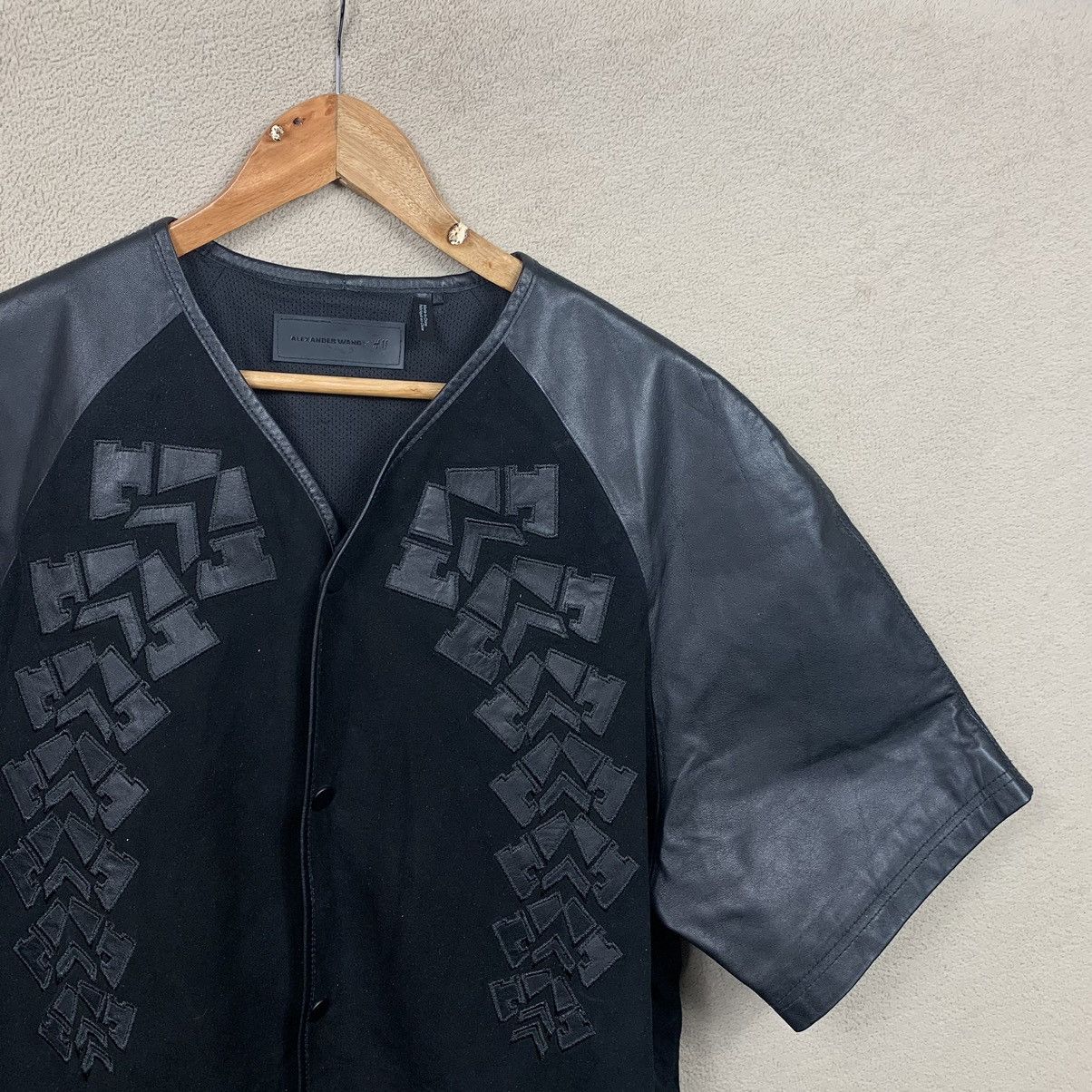 Alexander Wang Alexander Wang Leather Velour Vest Black Size US L / EU 52-54 / 3 - 2 Thumbnail