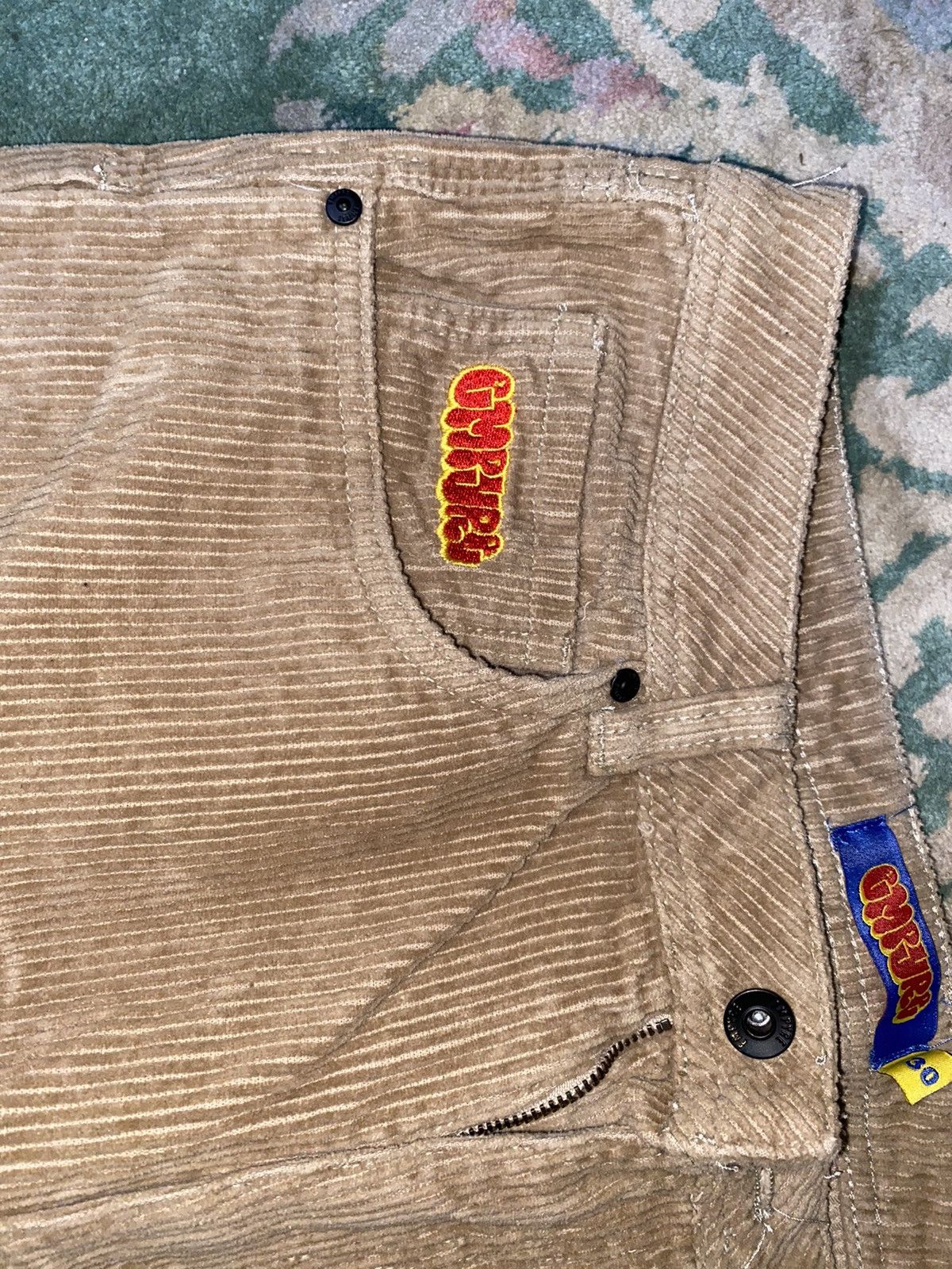Empyre Brown Corduroy Skate pants Size US 30 / EU 46 - 4 Thumbnail