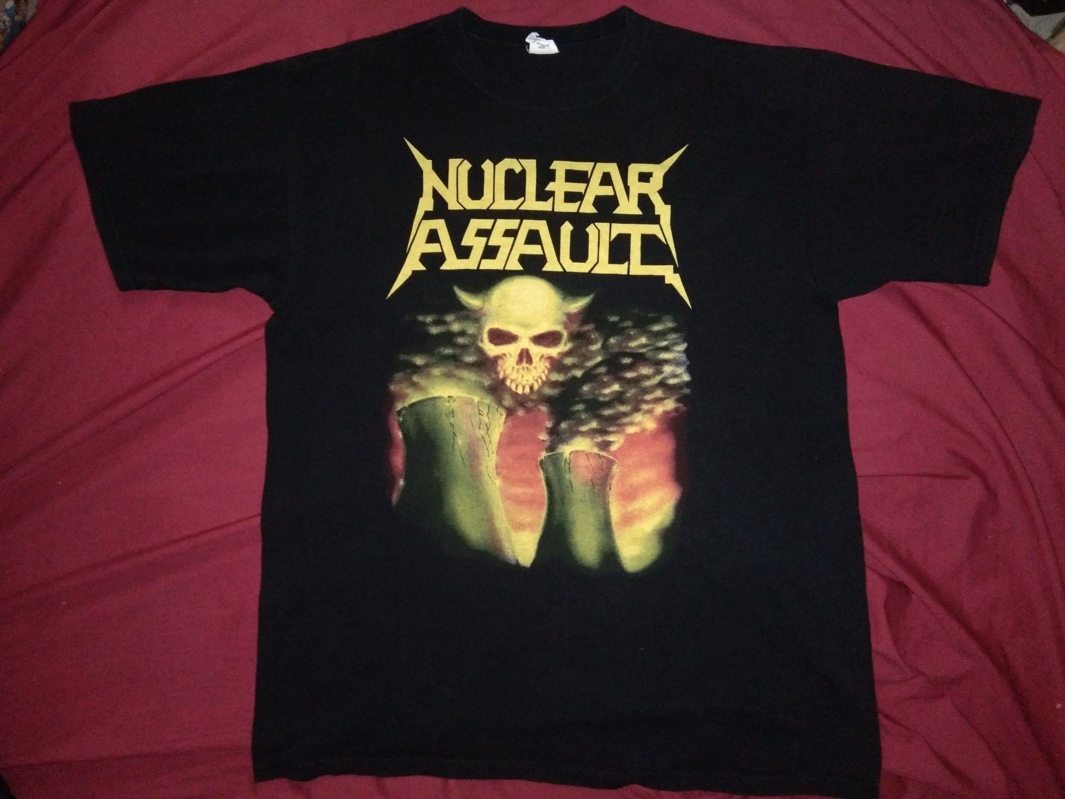 Band Tees VTG Y2K Nuclear Assault Survive tshirt metal band Size US L / EU 52-54 / 3 - 2 Thumbnail