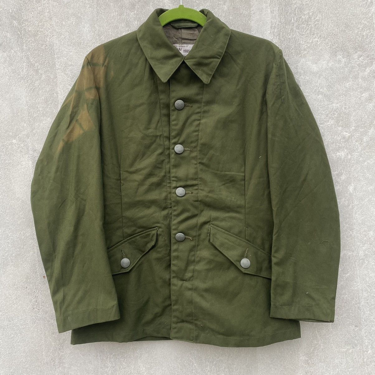 Military Vintage 80s Military Sweden Army Paratrooper Jacket | Grailed