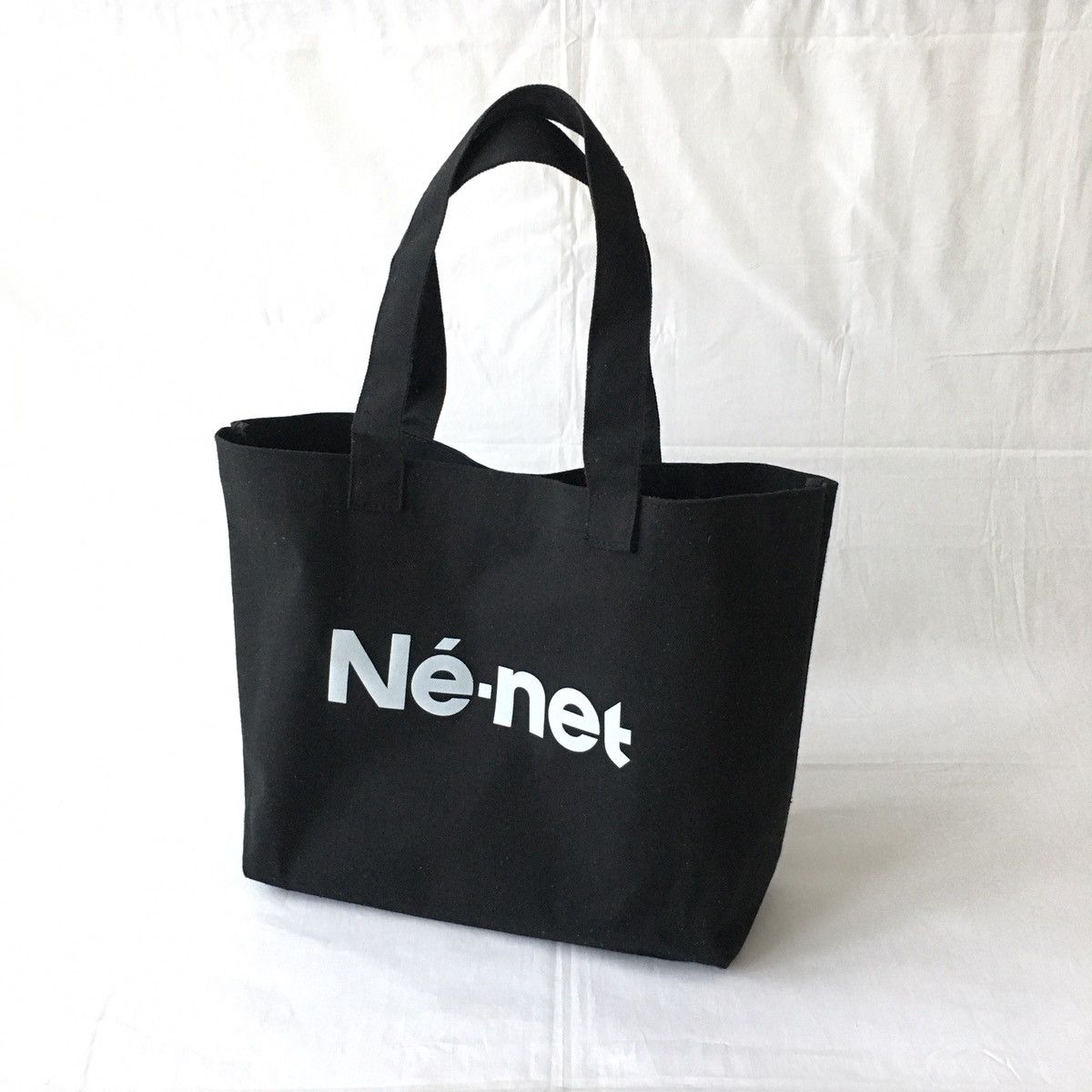 Ne-Net Logo Coated Canvas Tote Bag