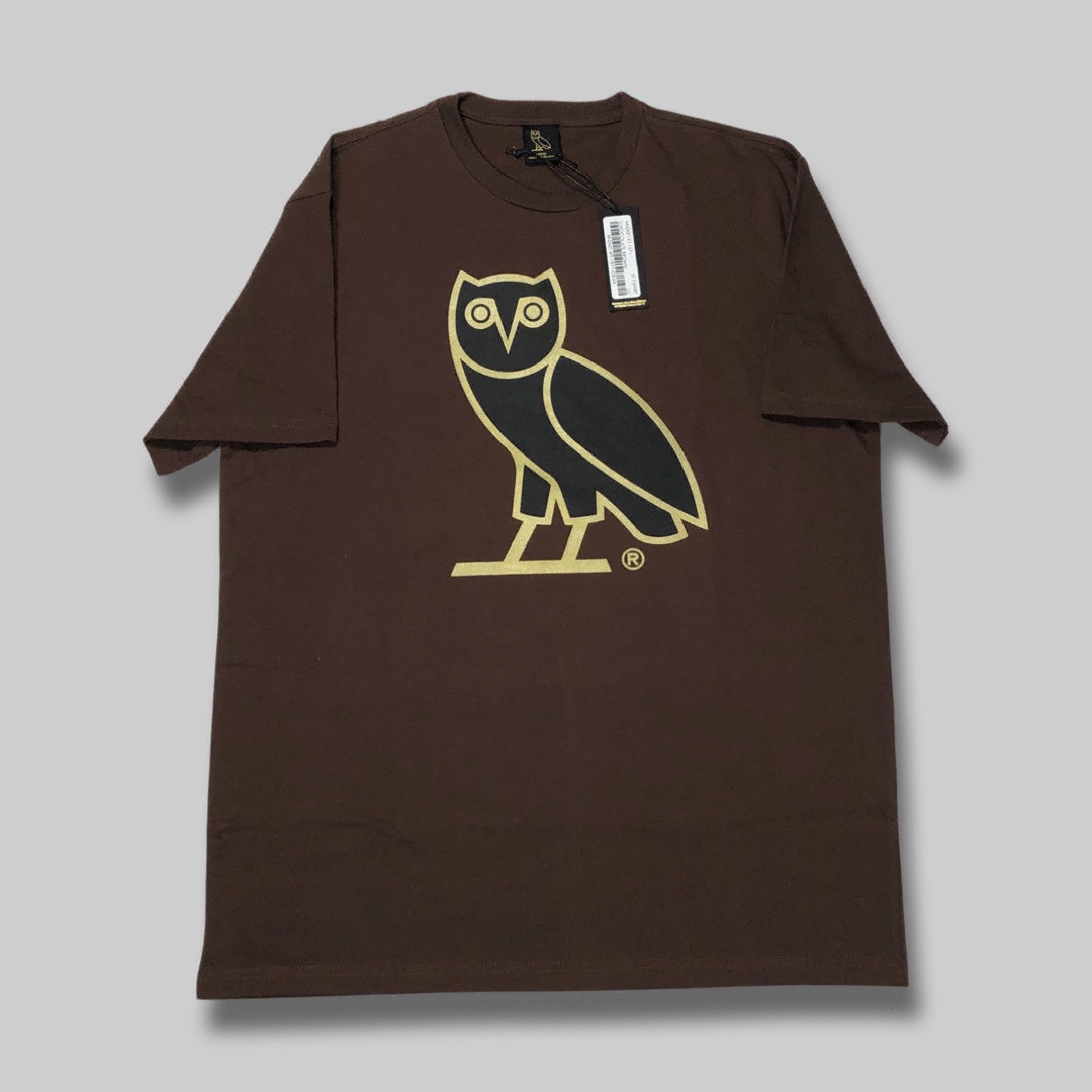Drake OVO OG OWL CHOCLATE BROWN TEE T-SHIRT Size US M / EU 48-50 / 2 - 1 Thumbnail