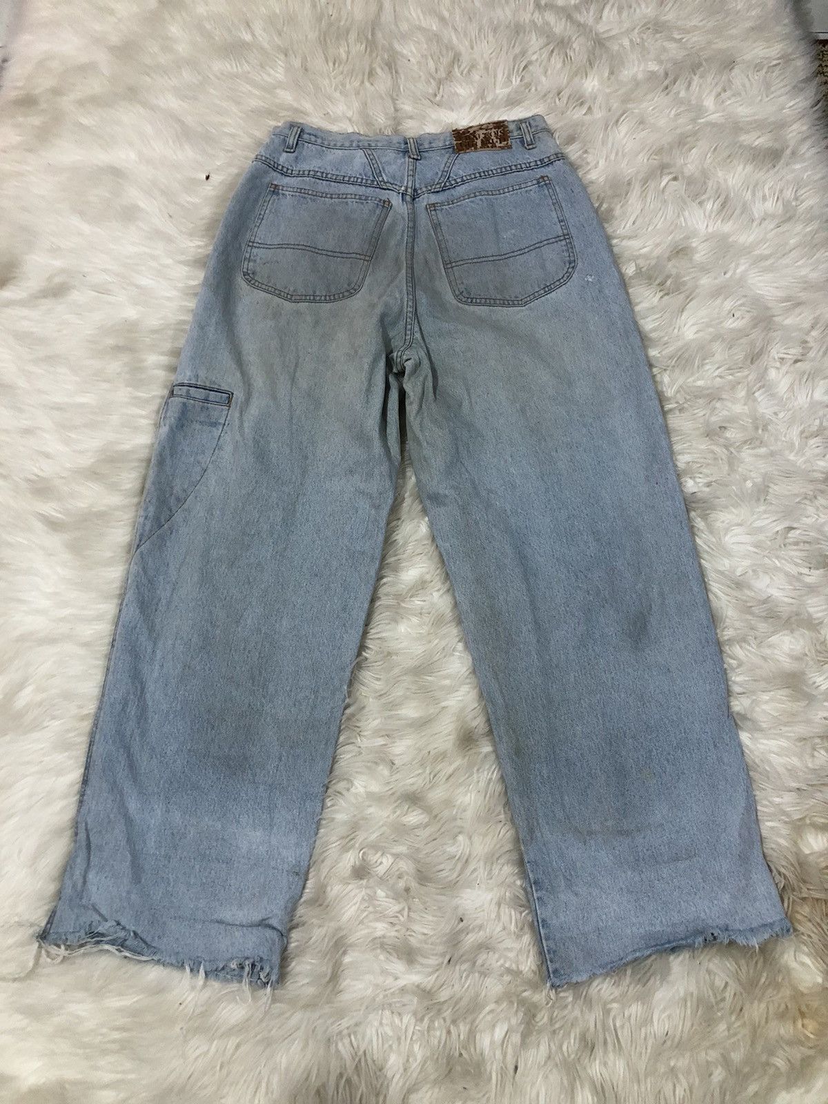 Marithe + Francois Girbaud Marithe Francois Girbaud faded Baggy jeans Size US 33 - 6 Thumbnail