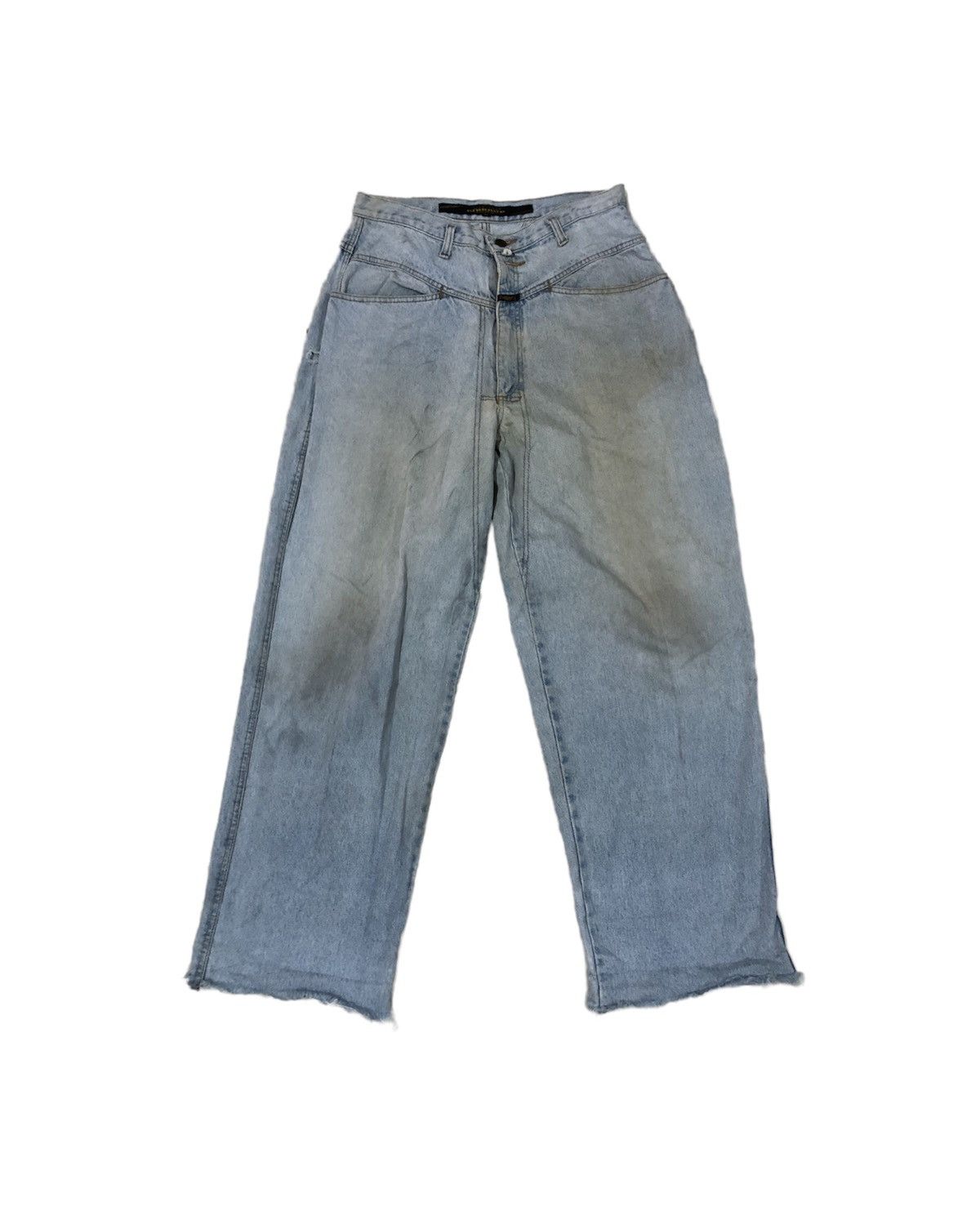 Marithe + Francois Girbaud Marithe Francois Girbaud faded Baggy jeans Size US 33 - 1 Thumbnail