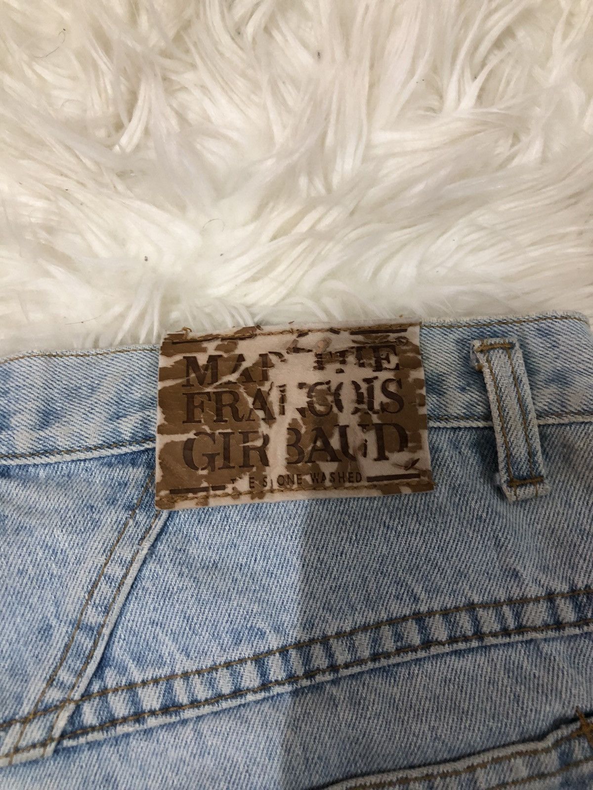 Marithe + Francois Girbaud Marithe Francois Girbaud faded Baggy jeans Size US 33 - 8 Thumbnail