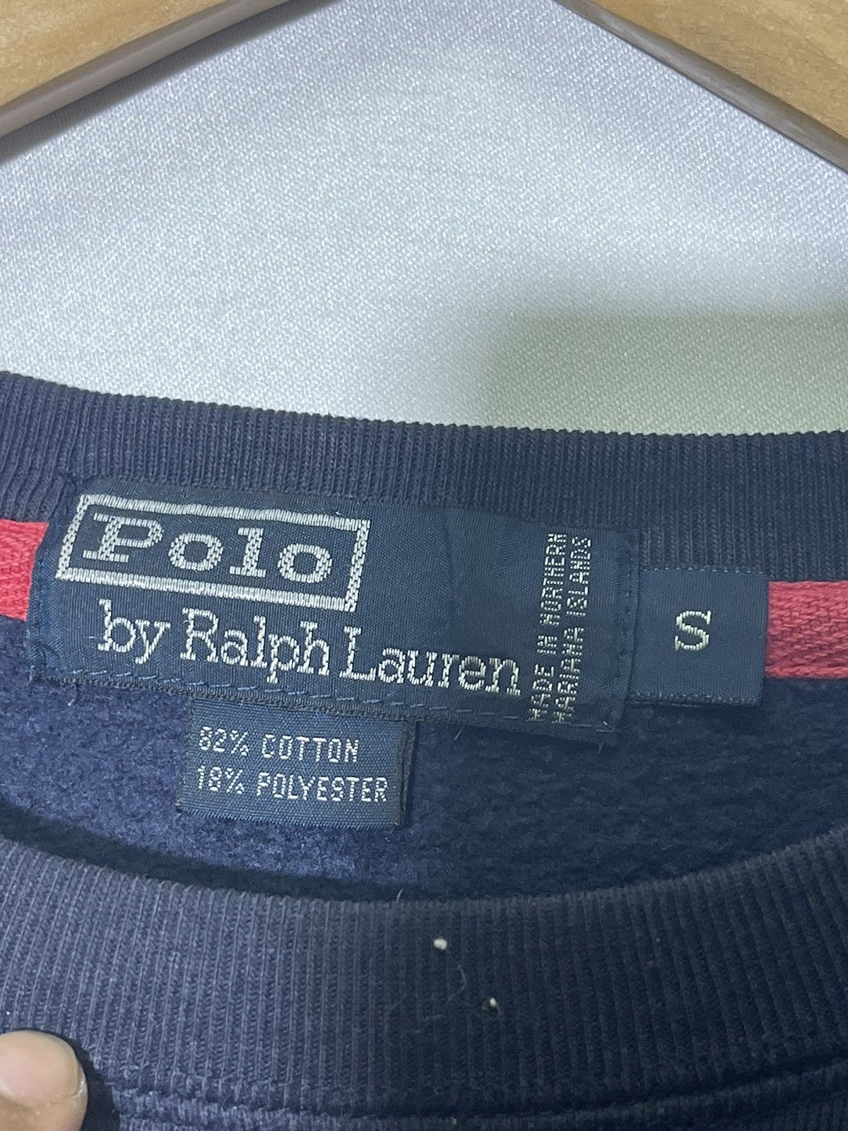 Vintage VINTAGE POLO RALPH LAUREN SWEATSHIRT Size US S / EU 44-46 / 1 - 7 Thumbnail